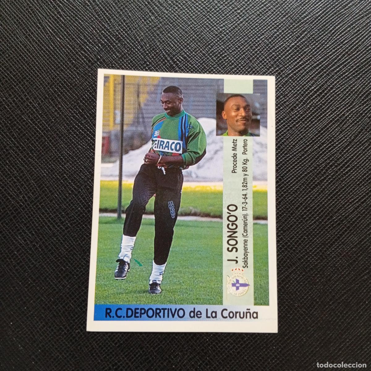 Cromos de F&uacute;tbol: 144A 144 SONGOO DEPORTIVO PANINI 1996 1997 CROMO FUTBOL LIGA 96 97 - SIN PEGAR - A190 PG13