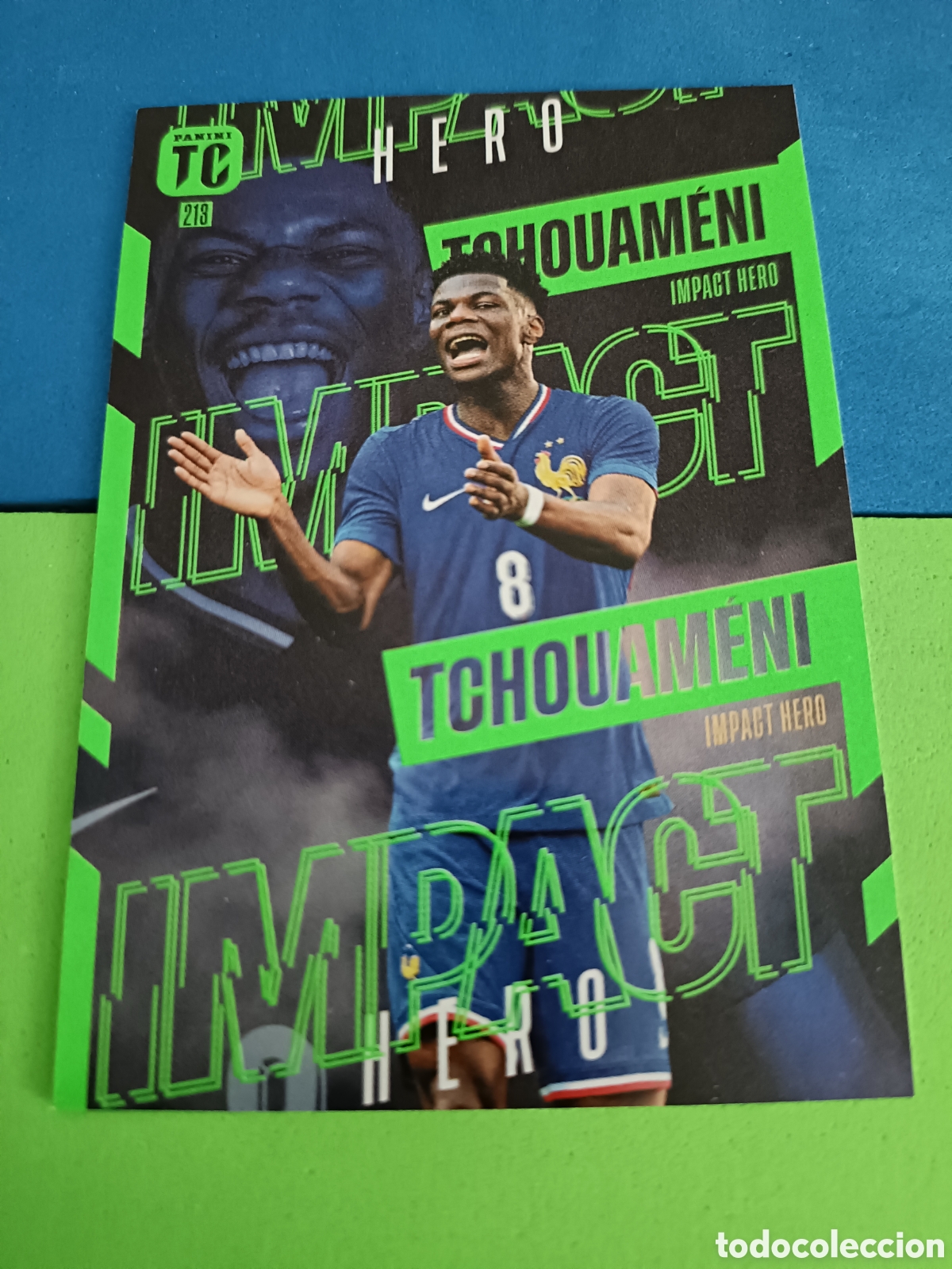 Cromos de F&uacute;tbol: Panini Adrenalyn XL Top Class 2025 - Impact 213 Tchouameni Real Madrid