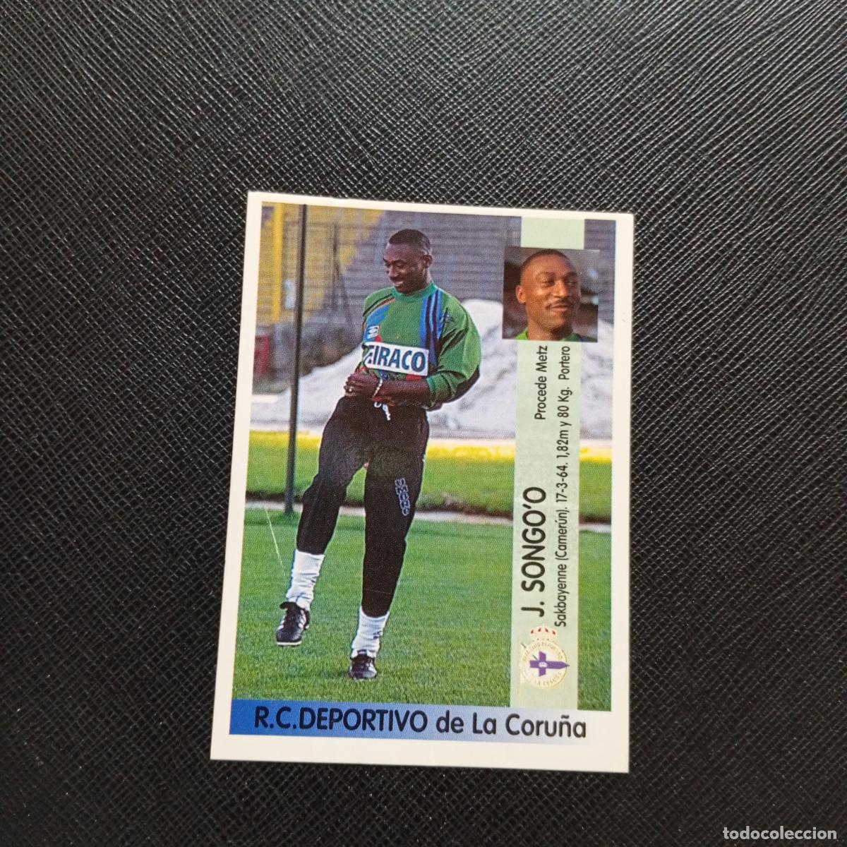 Cromos de F&uacute;tbol: 144A 144 SONGOO DEPORTIVO PANINI 1996 1997 CROMO FUTBOL LIGA 96 97 - SIN PEGAR - A190 PG16