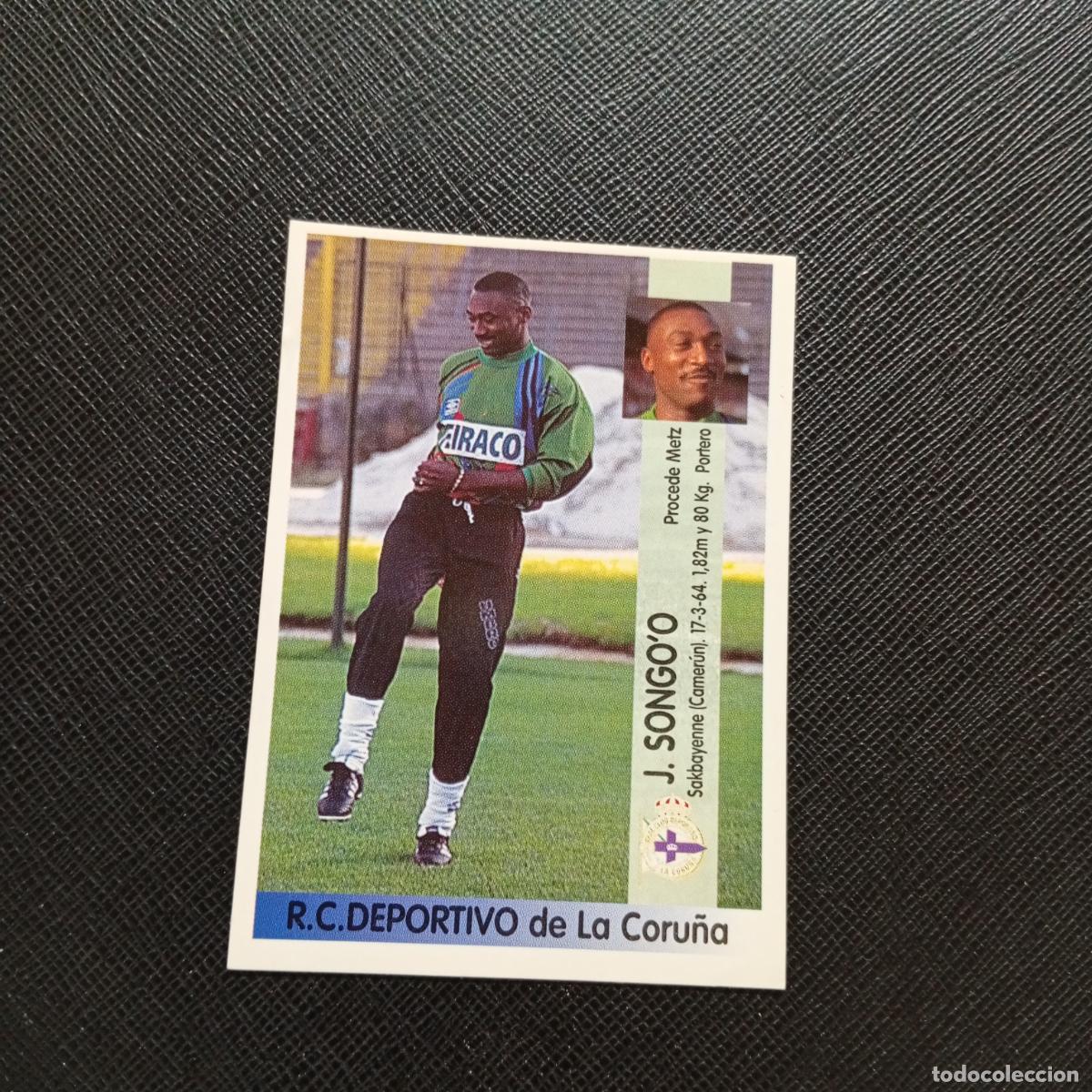 Cromos de F&uacute;tbol: 144A 144 SONGOO DEPORTIVO PANINI 1996 1997 CROMO FUTBOL LIGA 96 97 - SIN PEGAR - A190 PG16 B