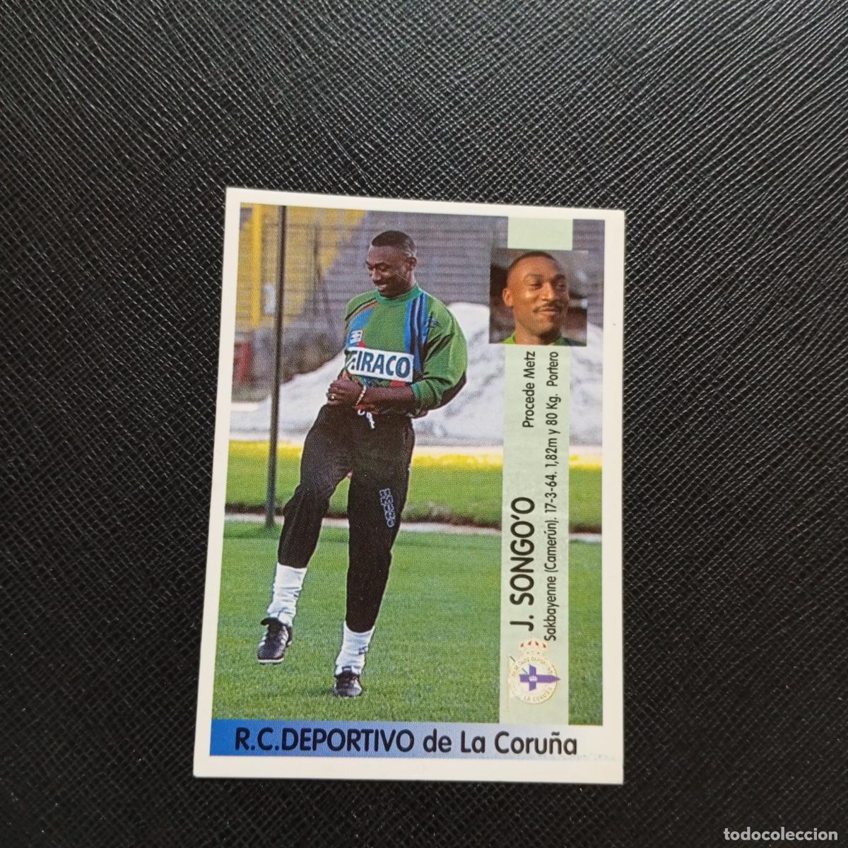 Cromos de F&uacute;tbol: 144A 144 SONGOO DEPORTIVO PANINI 1996 1997 CROMO FUTBOL LIGA 96 97 - SIN PEGAR - A190 PG17