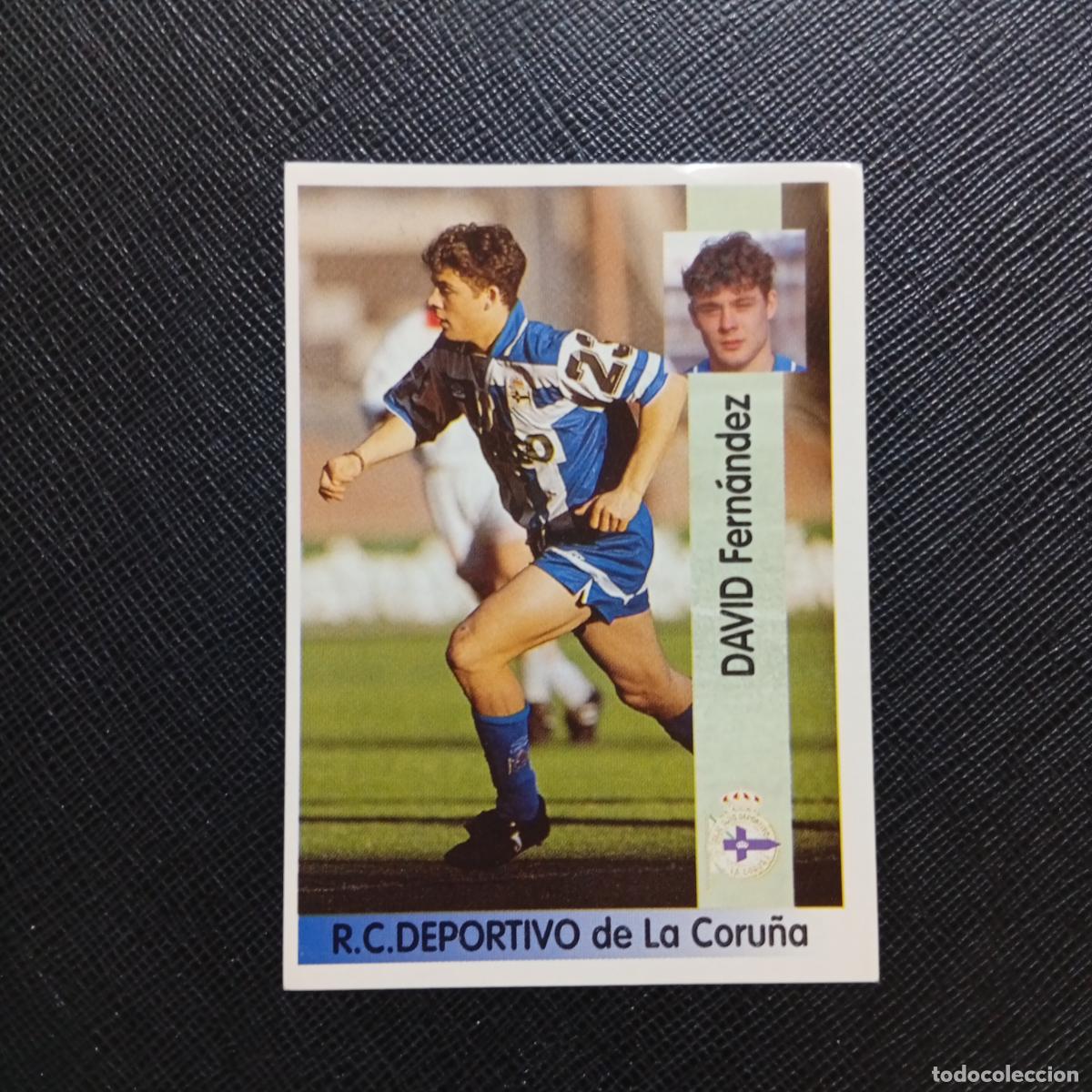 Football Stickers: 143 DAVID DEPORTIVO PANINI 1996 1997 CROMO FUTBOL LIGA 96 97 - SIN PEGAR - A190 PG18