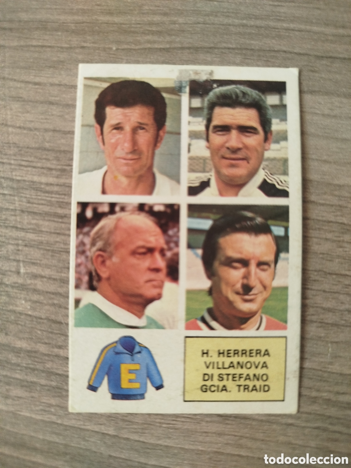 Cartes &agrave; collectionner de Football: Liga este 1982/83.Entrenadores (COLOCA).