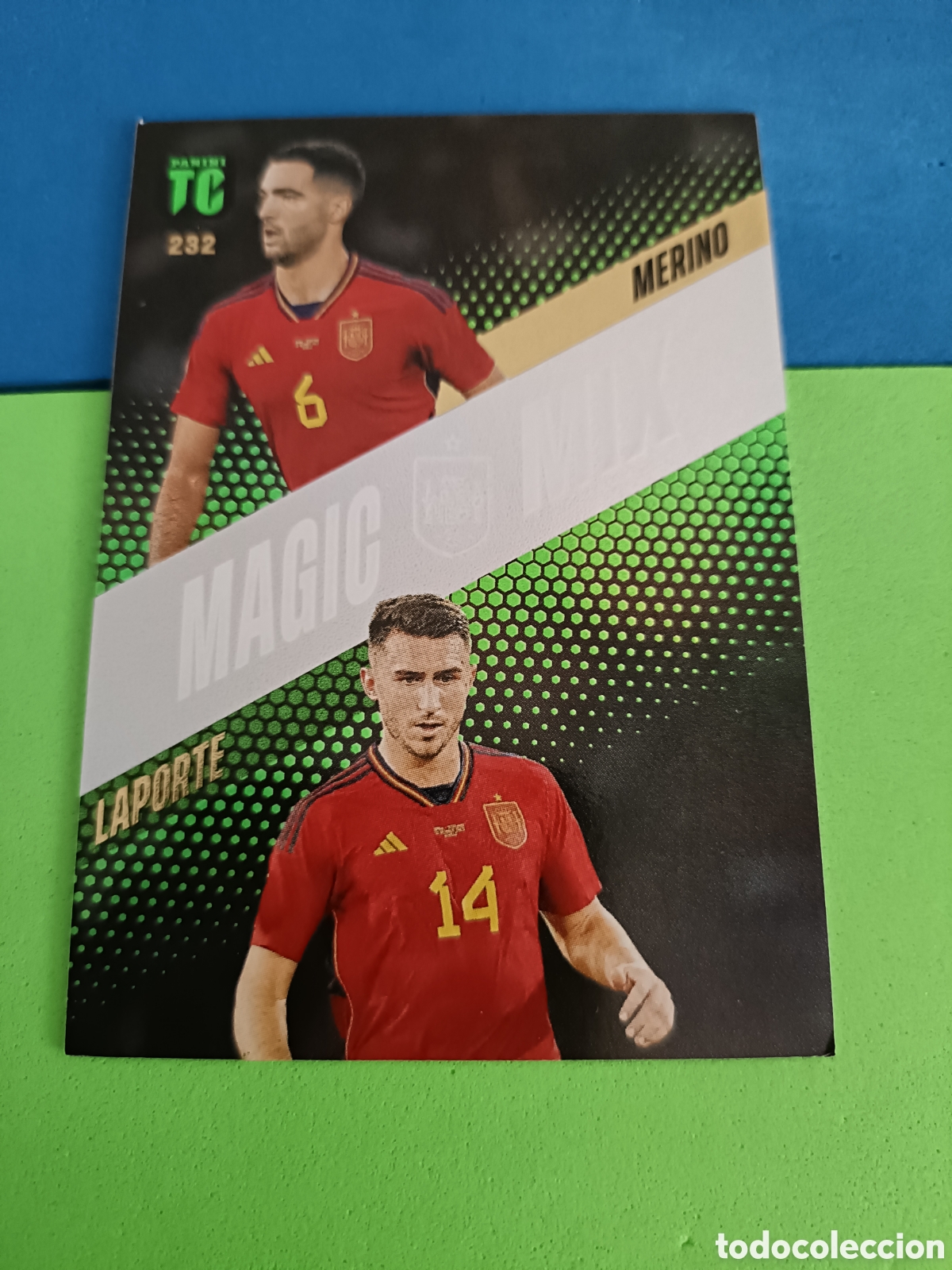 Cromos de F&uacute;tbol: Panini Adrenalyn XL Top Class 2024 - Magic Mix 232 Merino / Laporte