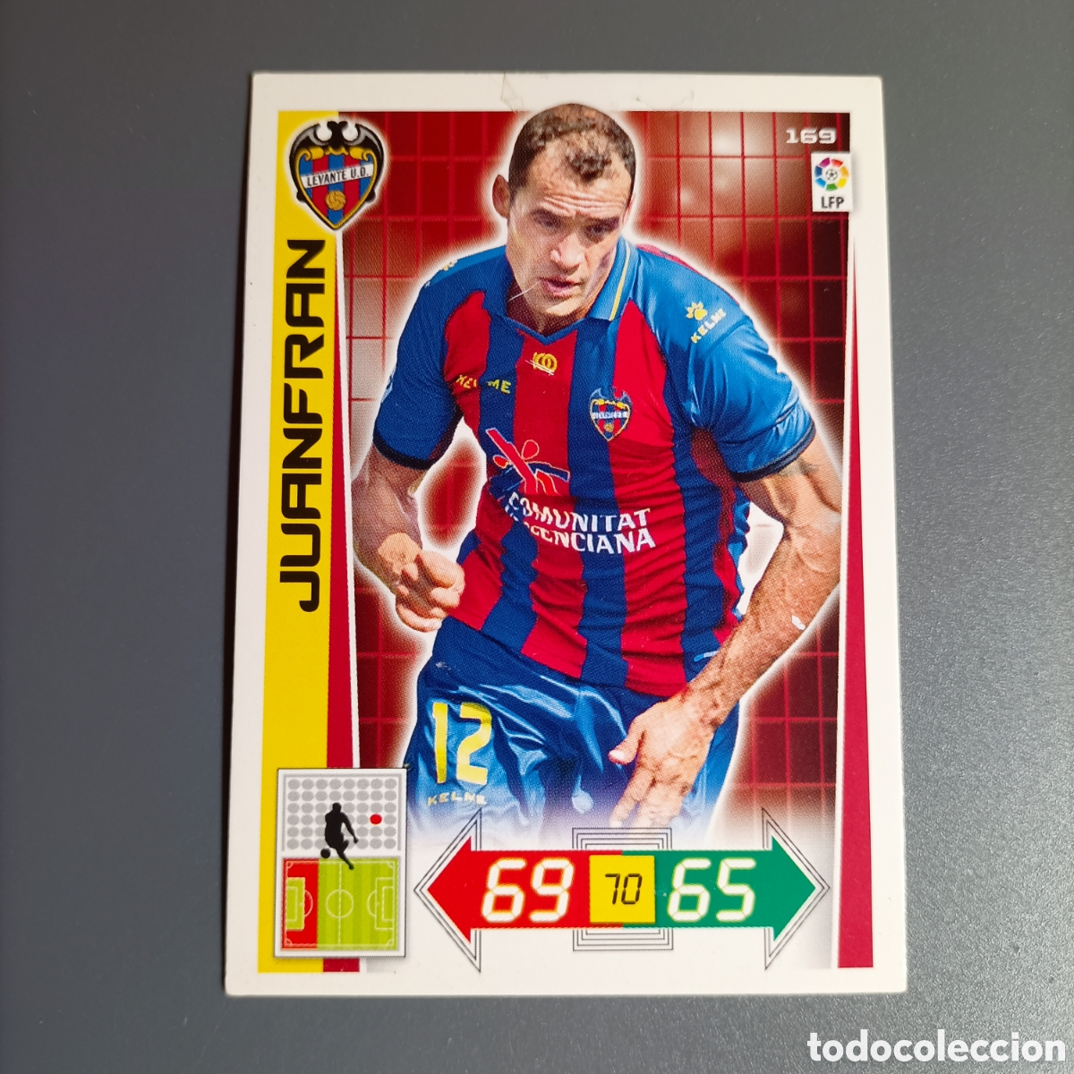 Cromos de F&uacute;tbol: ADRENALYN. LIGA 2012-2013 (LEVANTE) №169 JUANFRAN