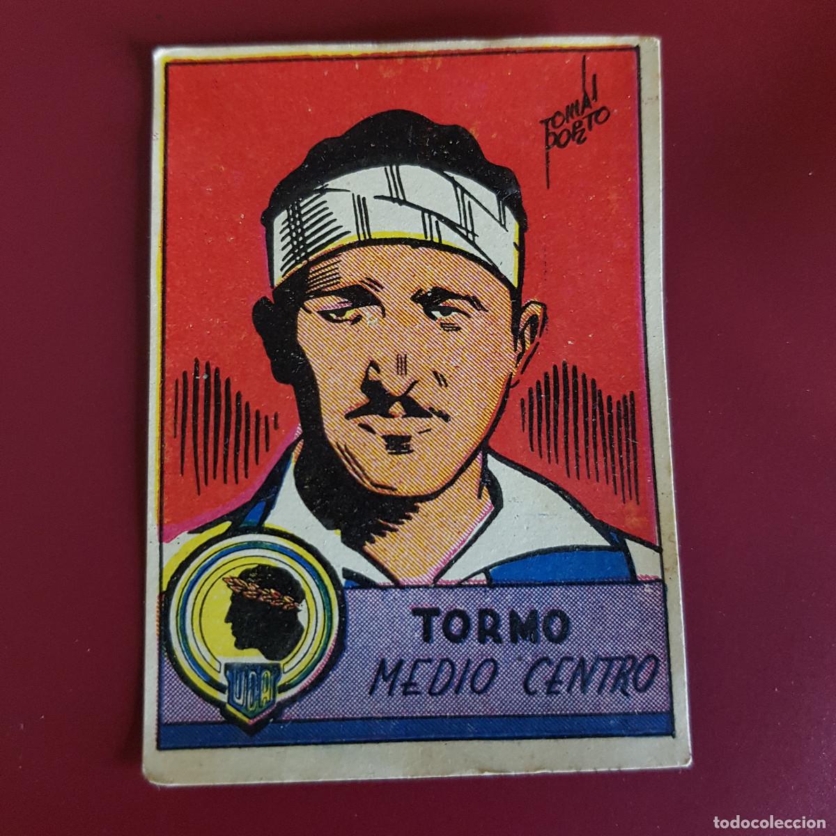 Cromos de F&uacute;tbol: CISNE - ALBUM FUTBOLISTICO 1942 42 - HERCULES - TORMO - NUNCA PEGADO