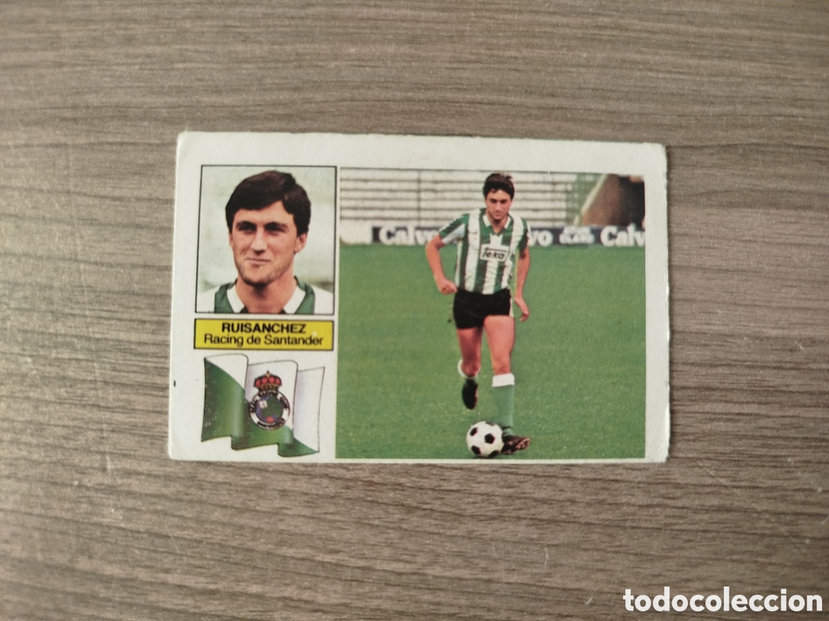Cromos de F&uacute;tbol: Liga este 1982/83.Racing.Ruisanchez (COLOCA).