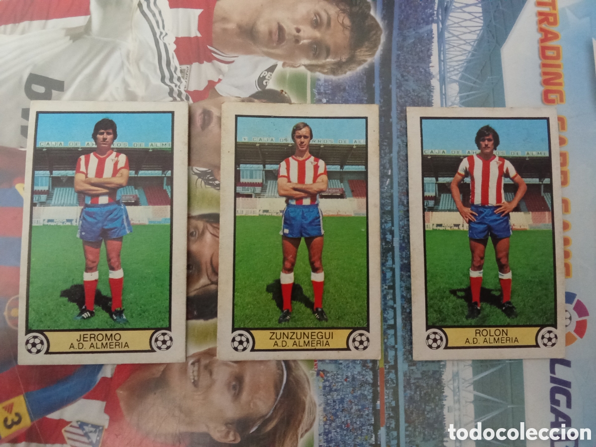 Cromos de F&uacute;tbol: ROLON ALMERIA LIGA ESTE 79 80 SIN PEGAR