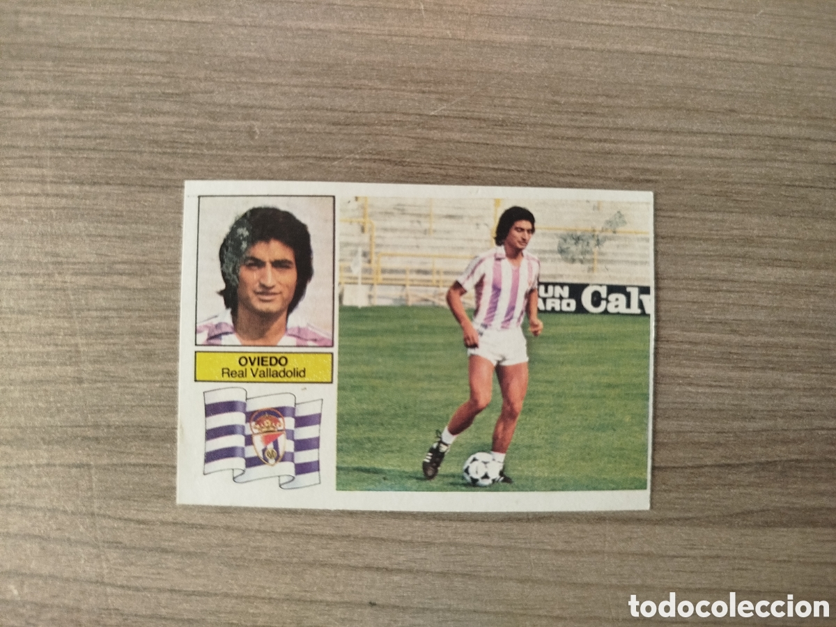 Cromos de F&uacute;tbol: Liga este 1982/83.Valladolid.Oviedo (COLOCA).