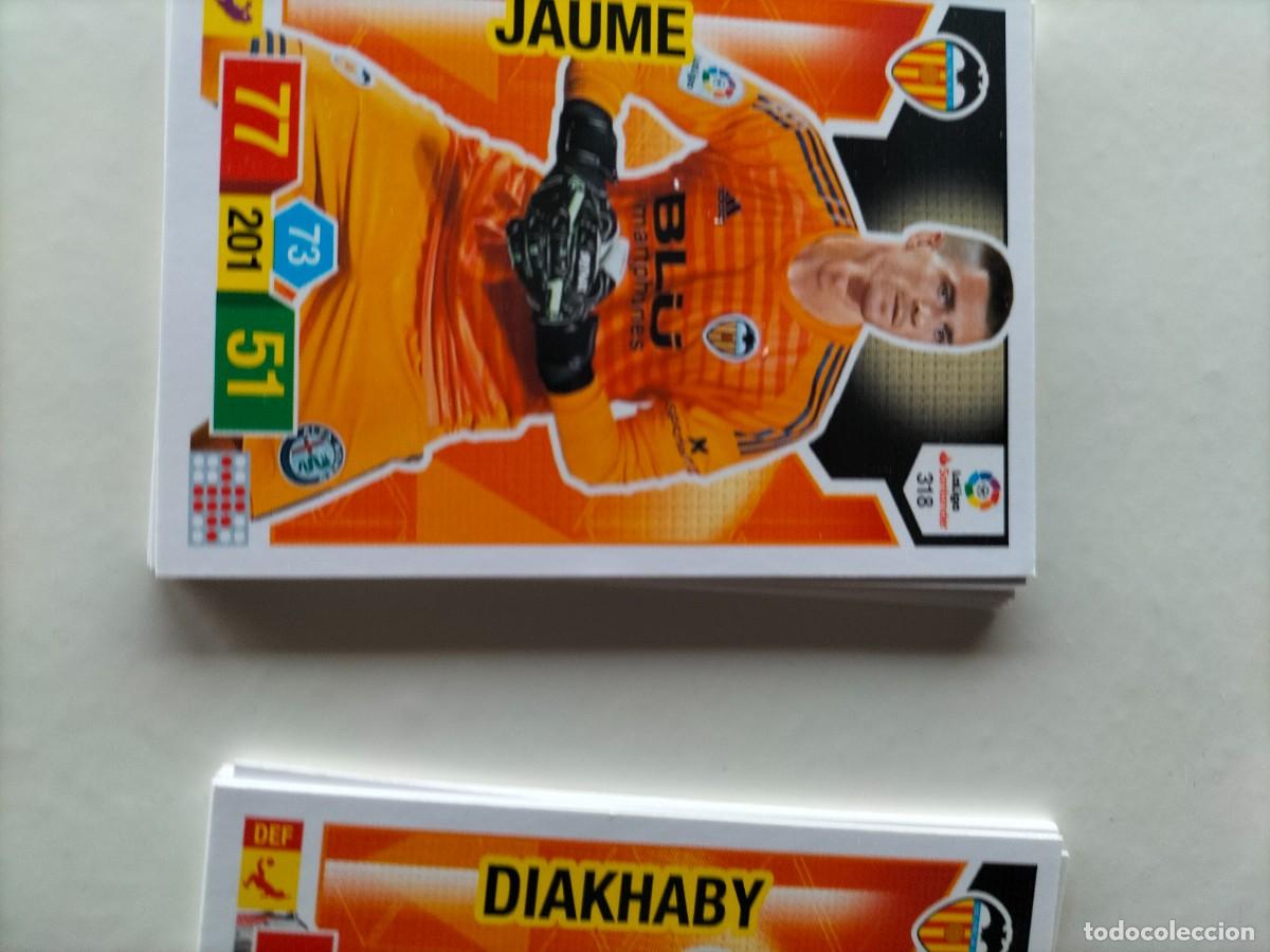 Cromos de F&uacute;tbol: 1 CROMO FICHA PANINI ADRENALYN TEMPORADA 18-19 2018-2019 VALENCIA C.F - JAUME 318