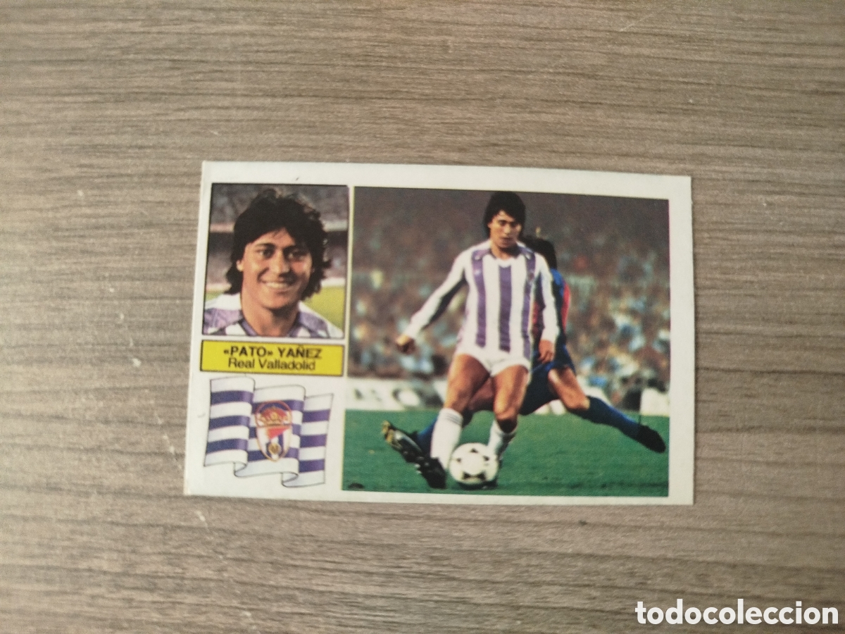 Cromos de F&uacute;tbol: Liga este 1982/83.Pato Ya&ntilde;ez (COLOCA).