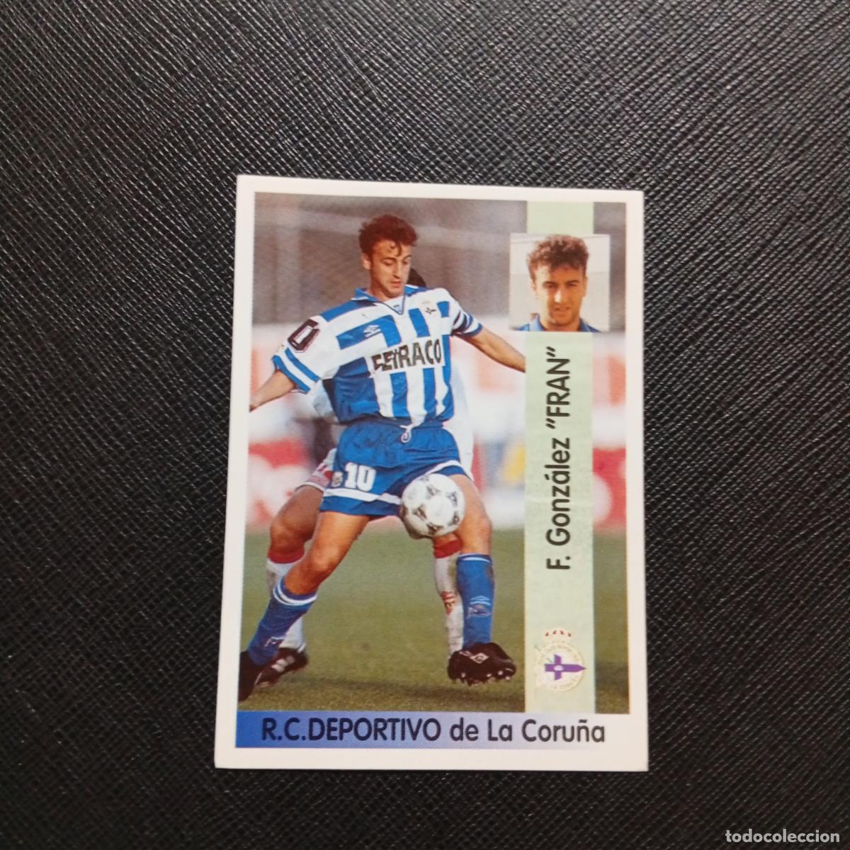 Cromos de F&uacute;tbol: 140 FRAN DEPORTIVO PANINI 1996 1997 CROMO FUTBOL LIGA 96 97 - SIN PEGAR - A190 PG23