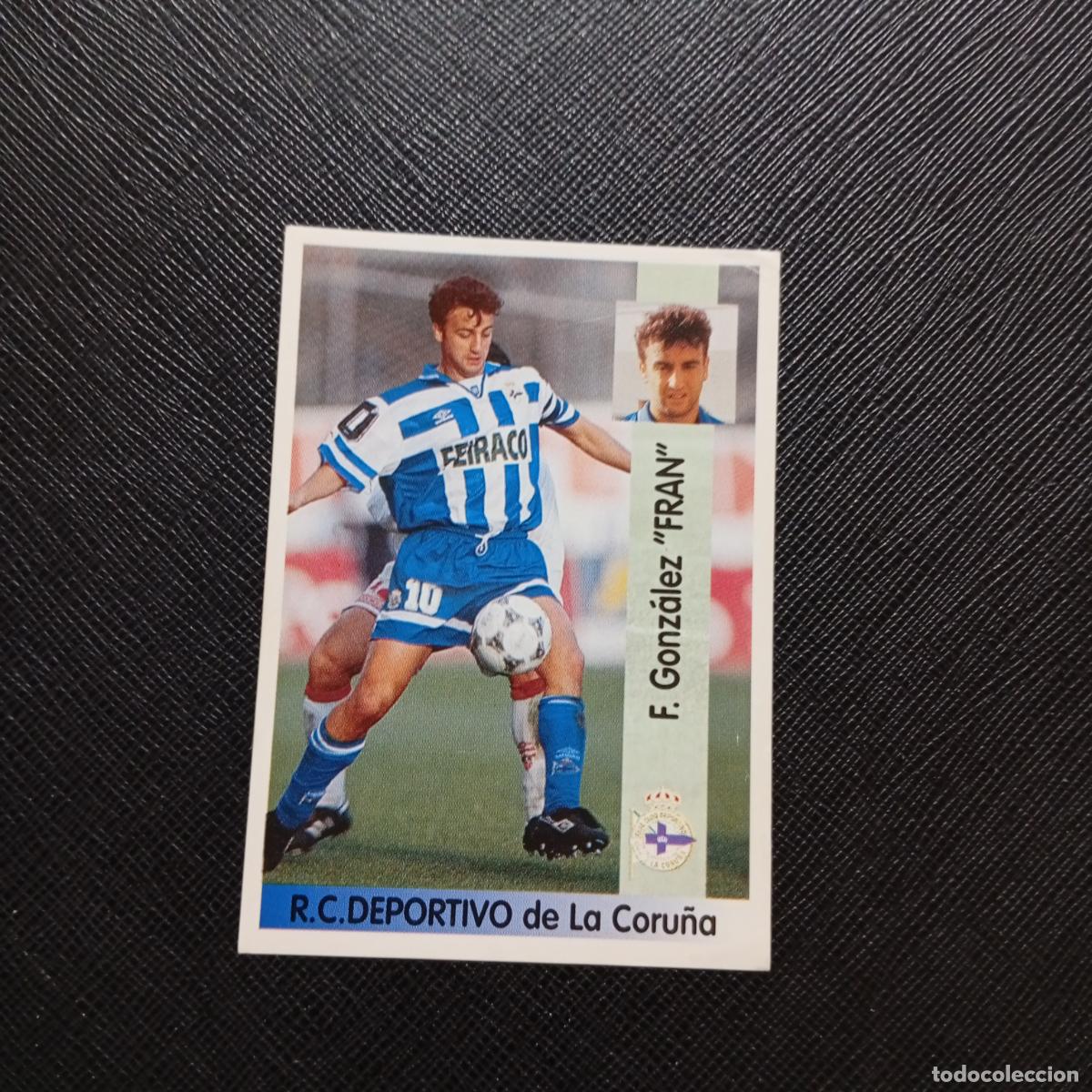 Cromos de F&uacute;tbol: 140 FRAN DEPORTIVO PANINI 1996 1997 CROMO FUTBOL LIGA 96 97 - SIN PEGAR - A190 PG20
