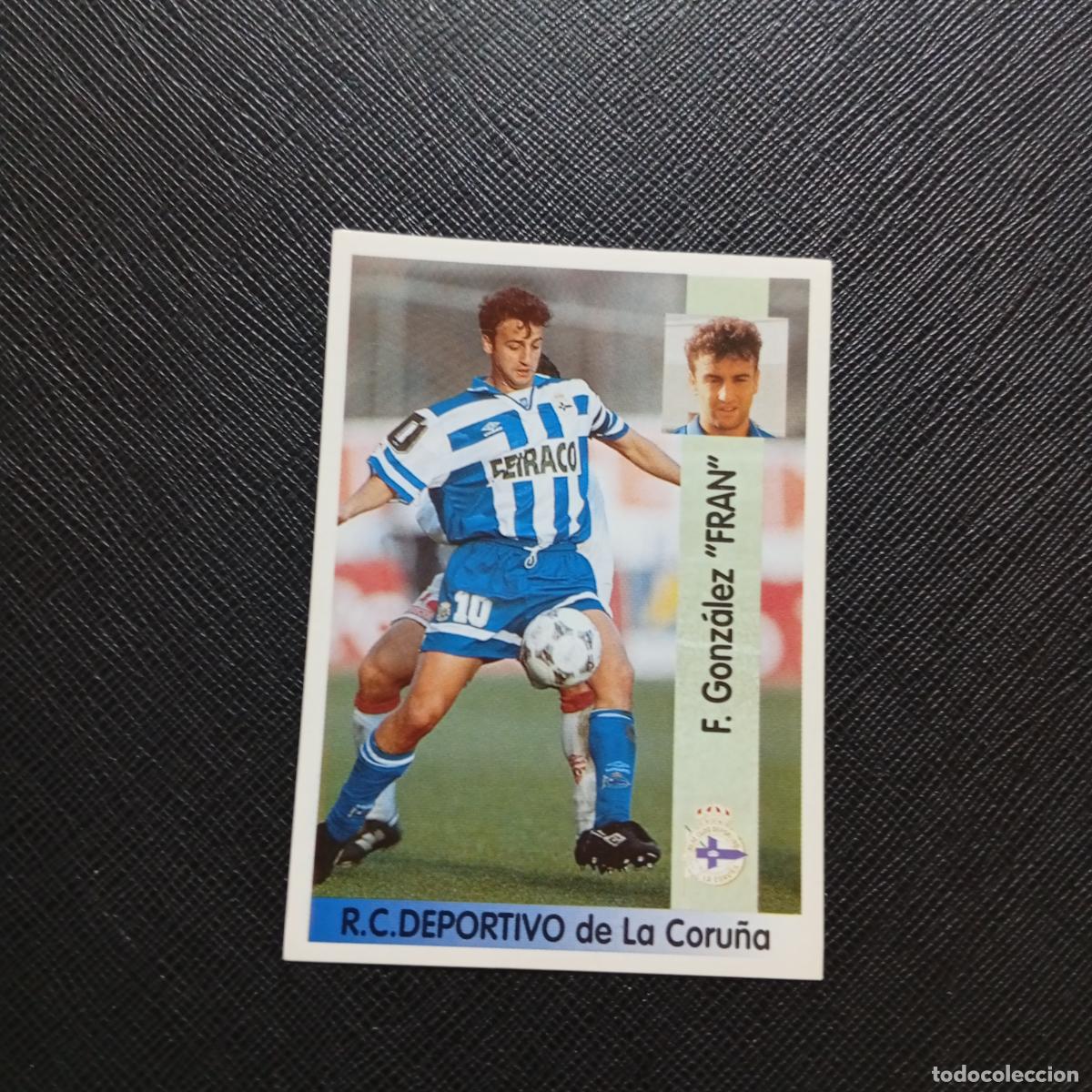 Cromos de F&uacute;tbol: 140 FRAN DEPORTIVO PANINI 1996 1997 CROMO FUTBOL LIGA 96 97 - SIN PEGAR - A190 PG20 B