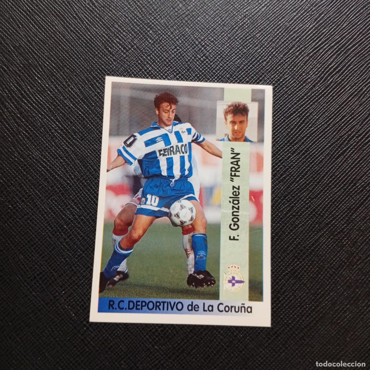 Cromos de F&uacute;tbol: 140 FRAN DEPORTIVO PANINI 1996 1997 CROMO FUTBOL LIGA 96 97 - SIN PEGAR - A190 PG21