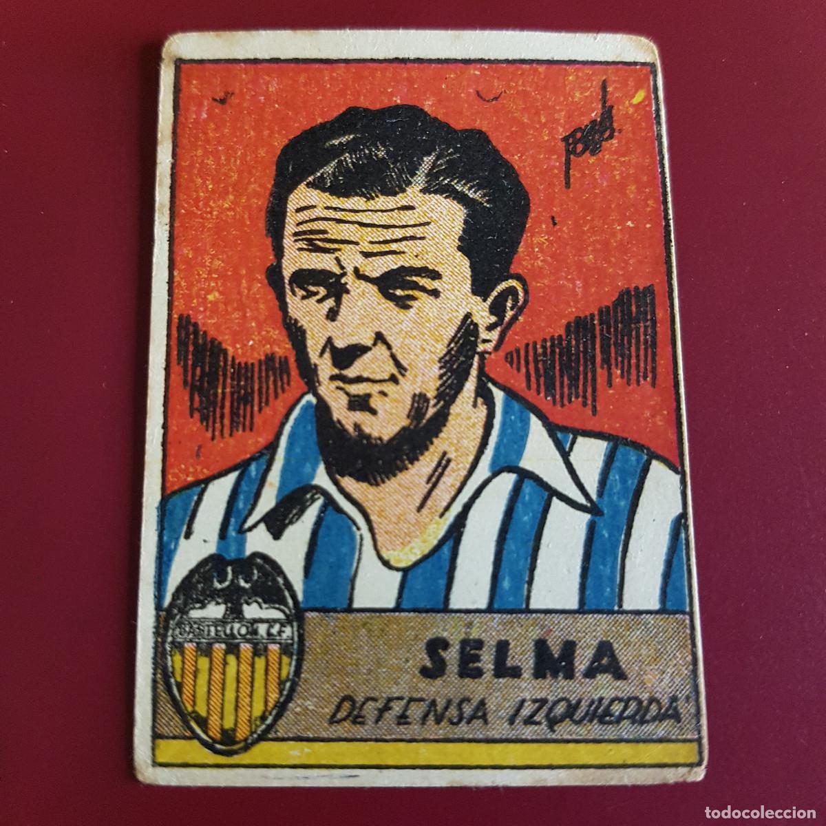 Cromos de F&uacute;tbol: CISNE - ALBUM FUTBOLISTICO 1942 42 - CASTELLON - SELMA - NUNCA PEGADO