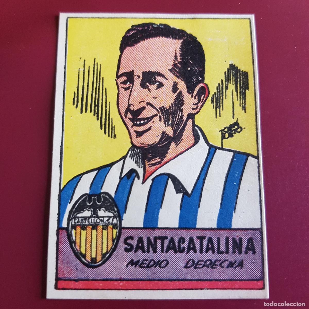 Cromos de F&uacute;tbol: CISNE - ALBUM FUTBOLISTICO 1942 42 - CASTELLON - SANTACATALINA - NUNCA PEGADO