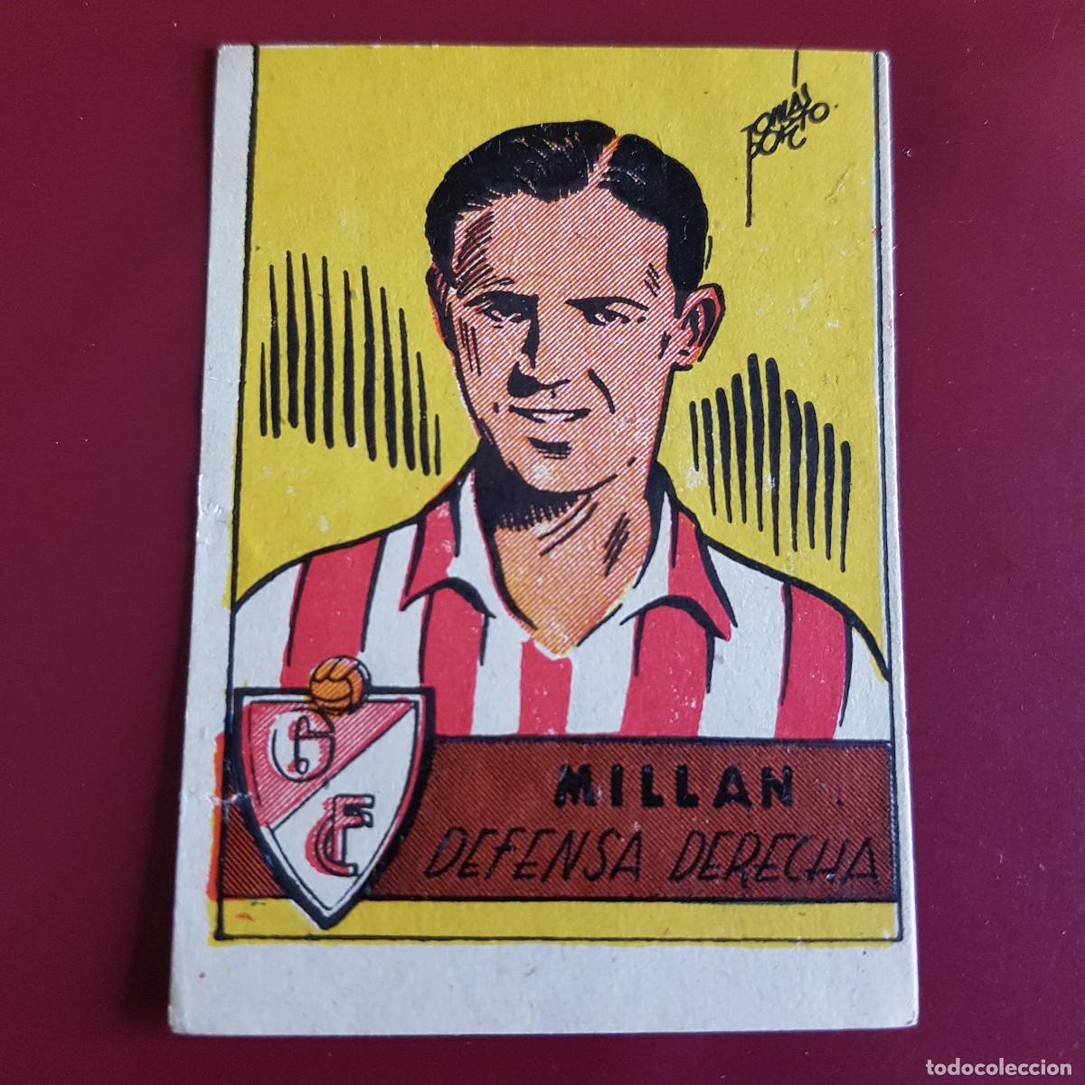 Cromos de F&uacute;tbol: CISNE - ALBUM FUTBOLISTICO 1942 42 - GRANADA - MILLAN - NUNCA PEGADO