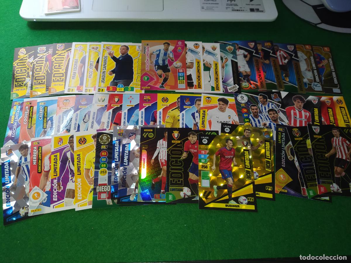 Cromos de F&uacute;tbol: LOTE DE 45 CROMOS DE EDICION LIMITADA DE ADRENALYN DIFERENTES A&Ntilde;OS