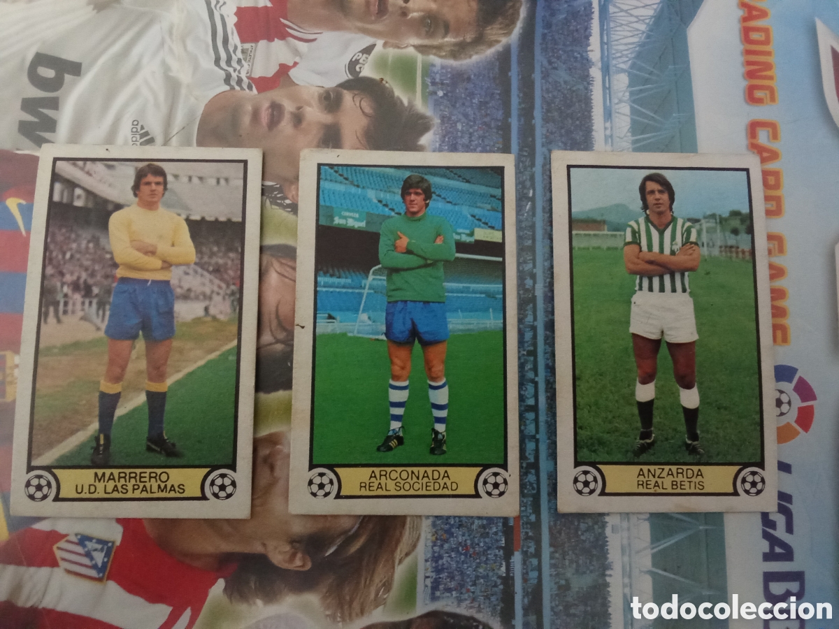 Cartes &agrave; collectionner de Football: MARRERO LAS PALMAS LIGA ESTE 79 80 SIN PEGAR