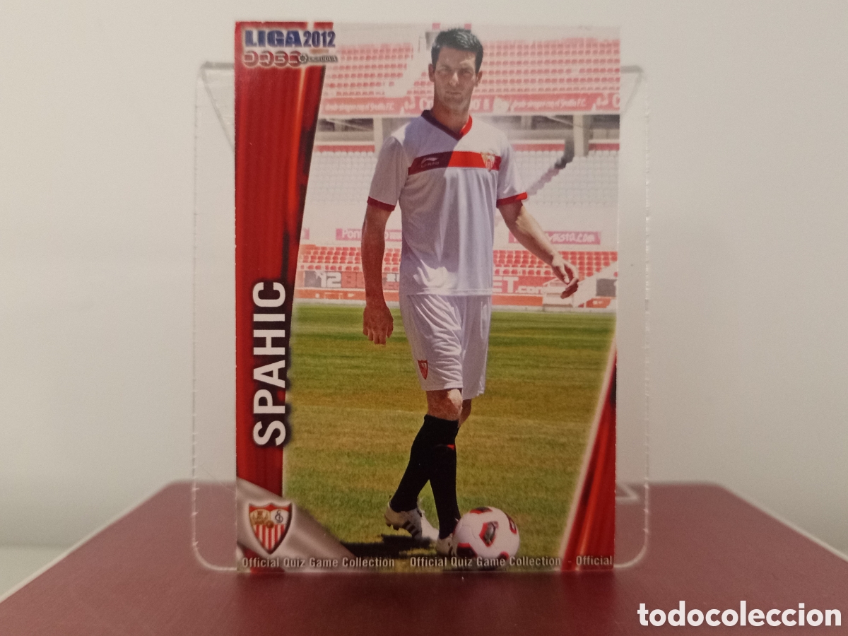 Cartes &agrave; collectionner de Football: ❇️ CROMO ⚽ SPAHIC SEVILLA FICHAS LIGA QUIZ 11 12 2011 2012 MUNDICROMO ❇️