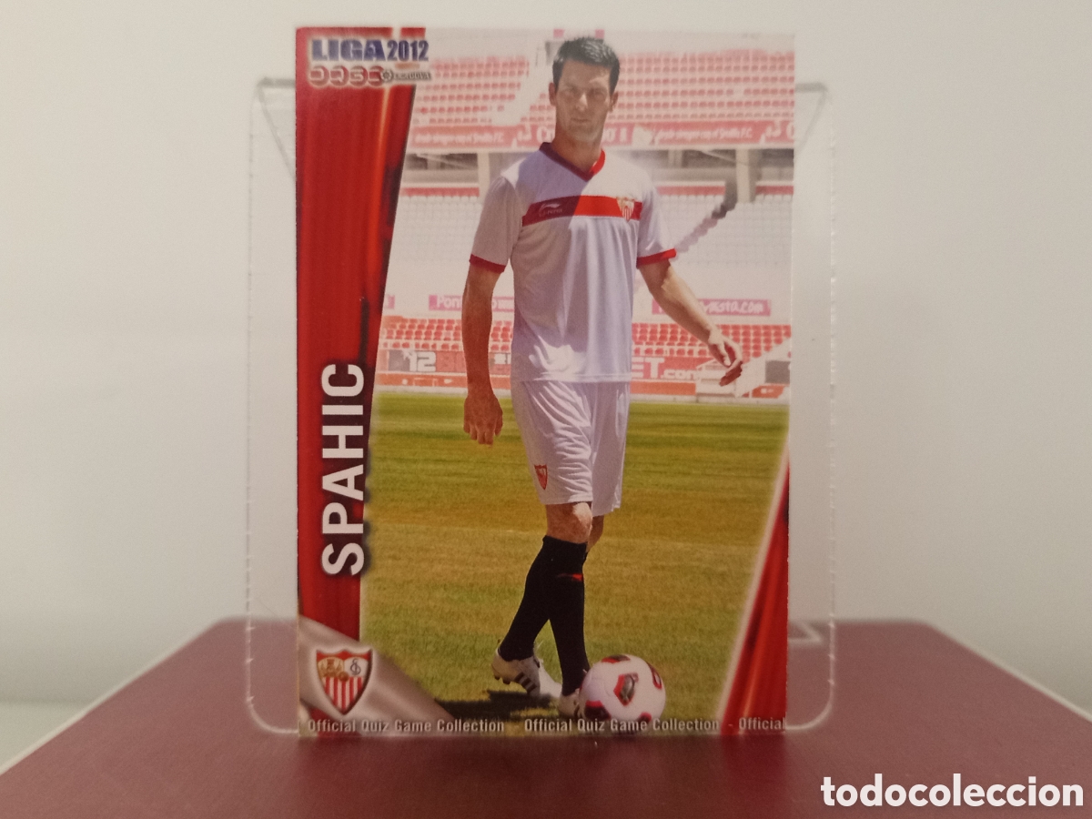 Cartes &agrave; collectionner de Football: ❇️ CROMO ⚽ SPAHIC SEVILLA FICHAS LIGA QUIZ 11 12 2011 2012 MUNDICROMO ❇️