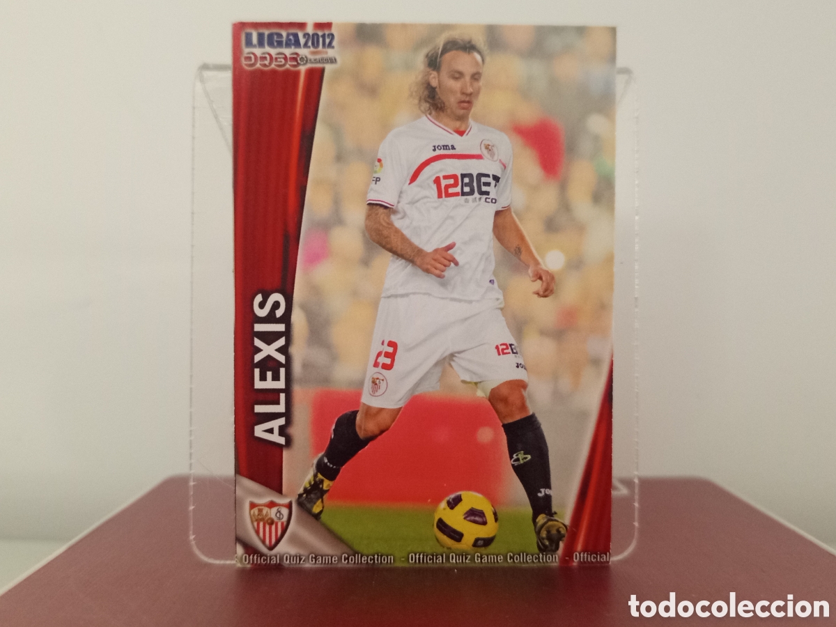 Cromos de Futebol: ❇️ CROMO ⚽ ALEXIS SEVILLA FICHAS LIGA QUIZ 11 12 2011 2012 MUNDICROMO ❇️