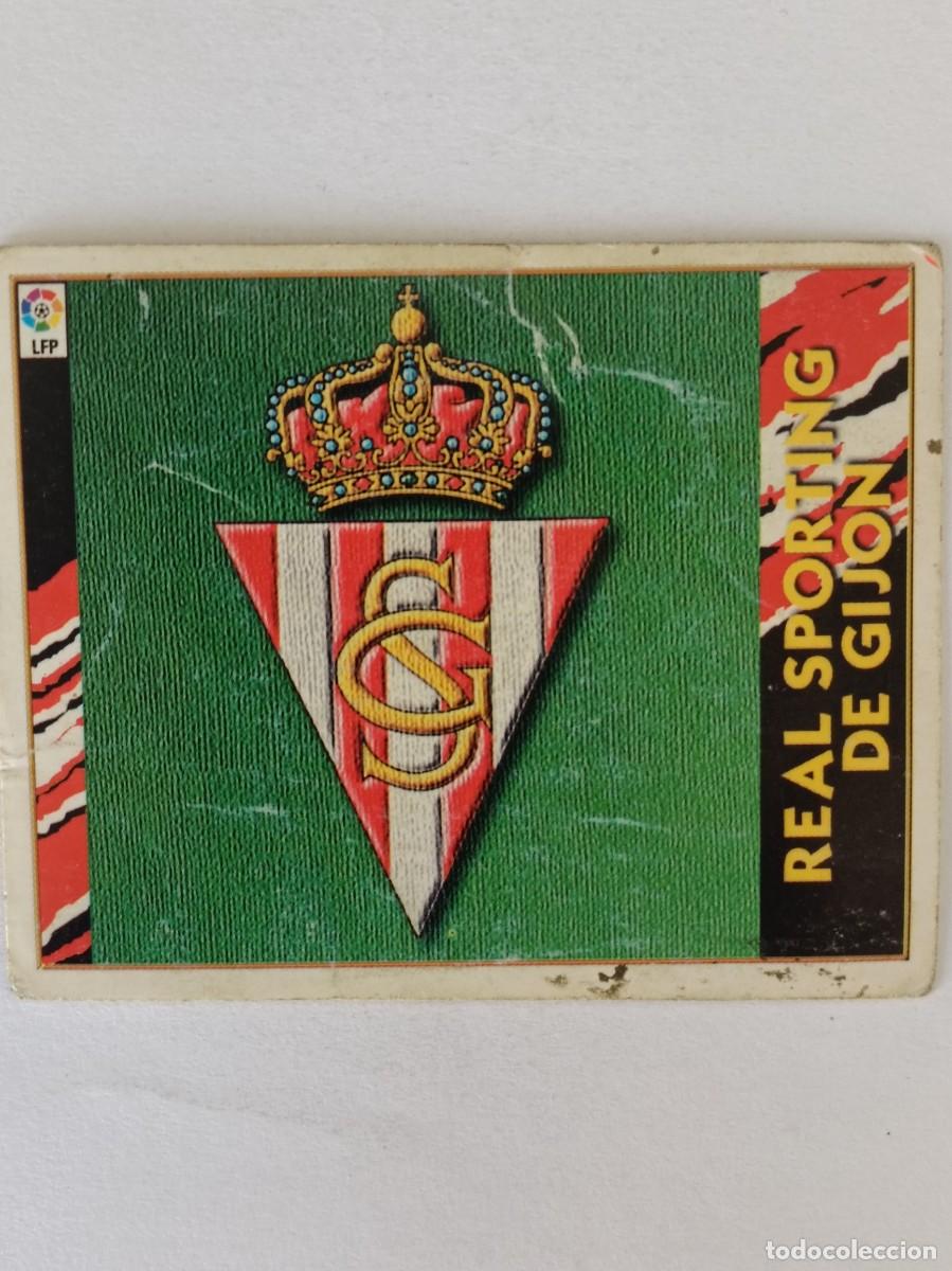 Cromos de F&uacute;tbol: ESCUDO SPORTING DE GIJON 97/98 ESTE