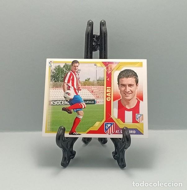 Cromos de F&uacute;tbol: 9 GABI ATL&Eacute;TICO DE MADRID CROMO LIGA EDICIONES ESTE 2011 2012 11 12 2&ordf; EDICI&Oacute;N NUEVO NUNCA PEGADO