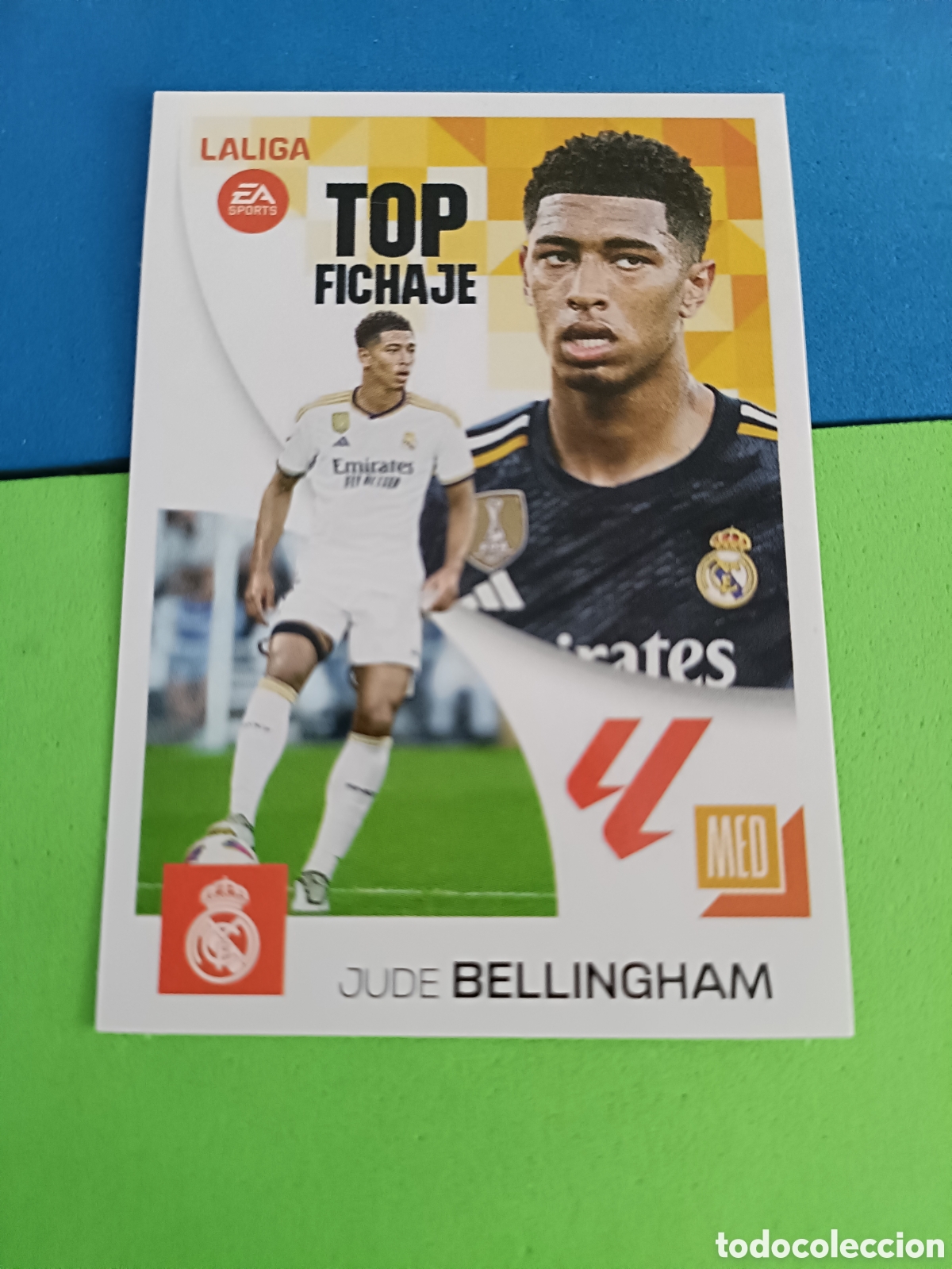 Cromos de F&uacute;tbol: LIGA ESTE stickers 2023 2024 23 24 PANINI -&nbsp; Top Fichaje 68 Bellingham Real Madrid