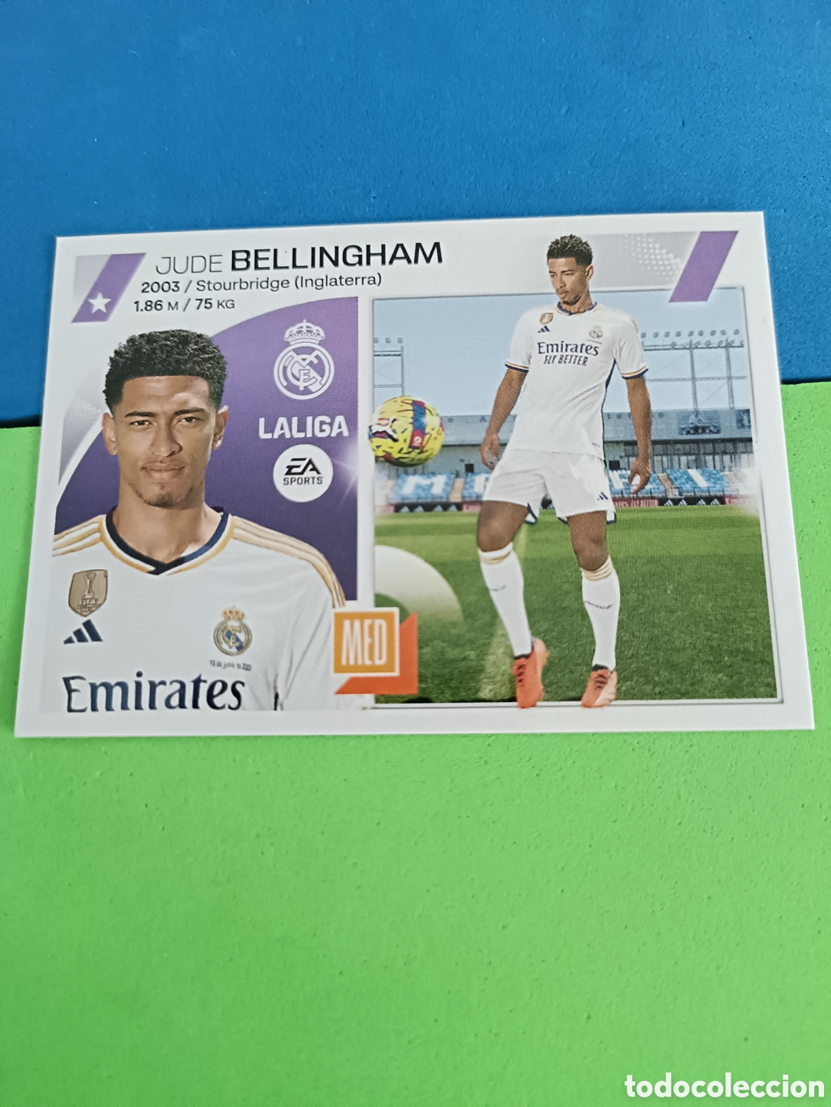Cromos de F&uacute;tbol: LIGA ESTE stickers 2023 2024 23 24 PANINI -&nbsp; Fichaje 2 Bellingham Real Madrid