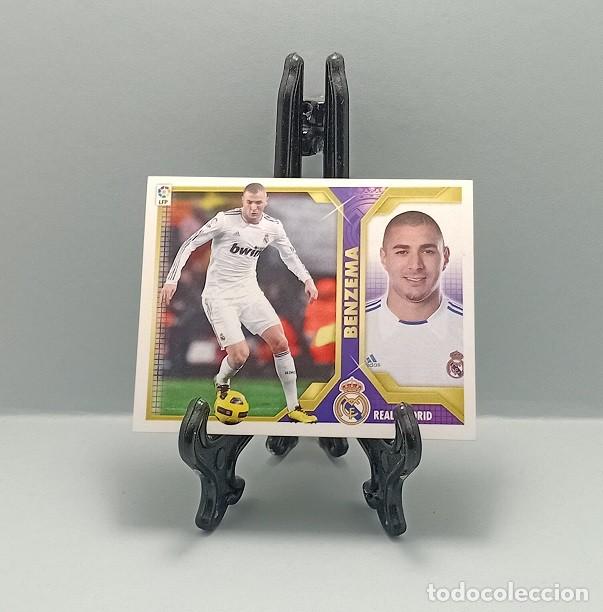 Cromos de F&uacute;tbol: 16 A BENZEMA REAL MADRID CF CROMO LIGA EDICIONES ESTE 2011-12 2011 2012 11 12 NUEVO NUNCA PEGADO