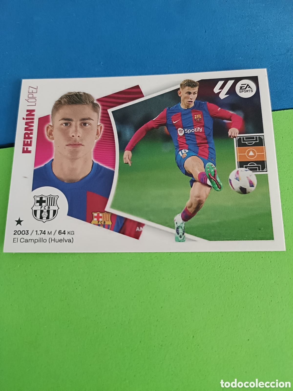 Cromos de F&uacute;tbol: Panini cromos stickers Liga este 2024 2025 24 25 - 15 Ferm&iacute;n Barcelona