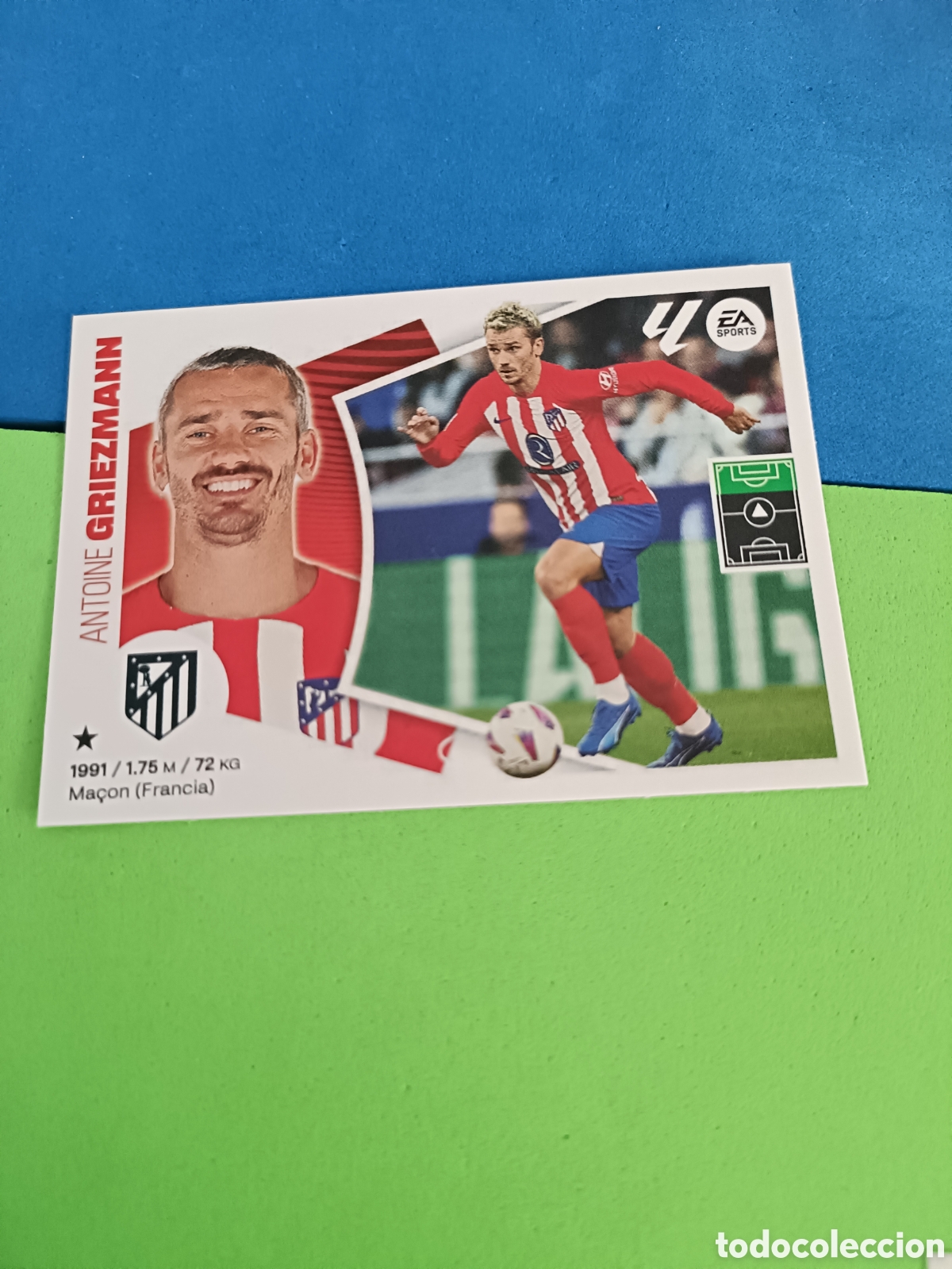 Cromos de F&uacute;tbol: Panini cromos stickers Liga este 2024 2025 24 25 - 20 Griezmann Atl&eacute;tico Madrid