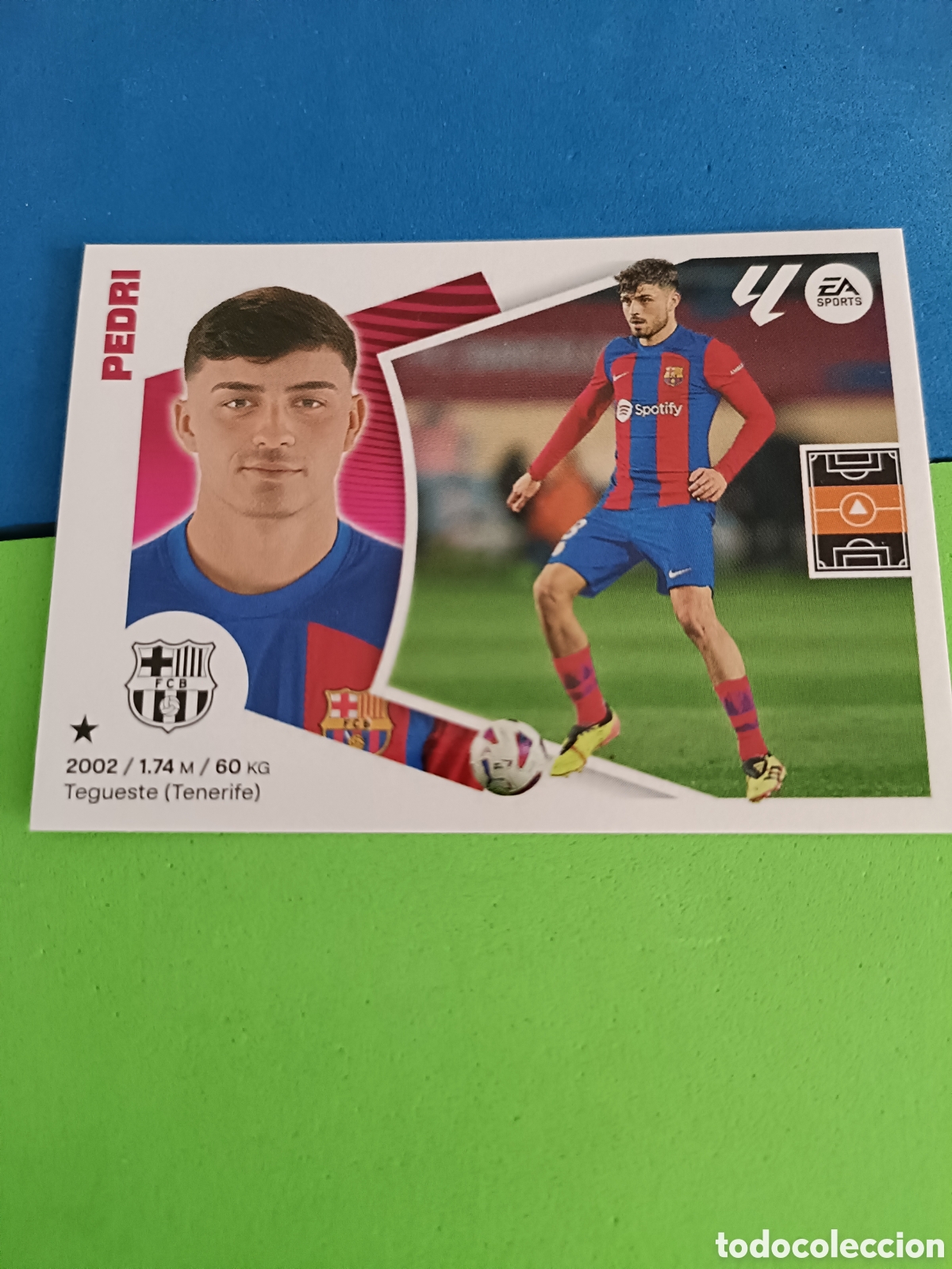 Cromos de F&uacute;tbol: Panini cromos stickers Liga este 2024 2025 24 25 - 14 Pedri Barcelona