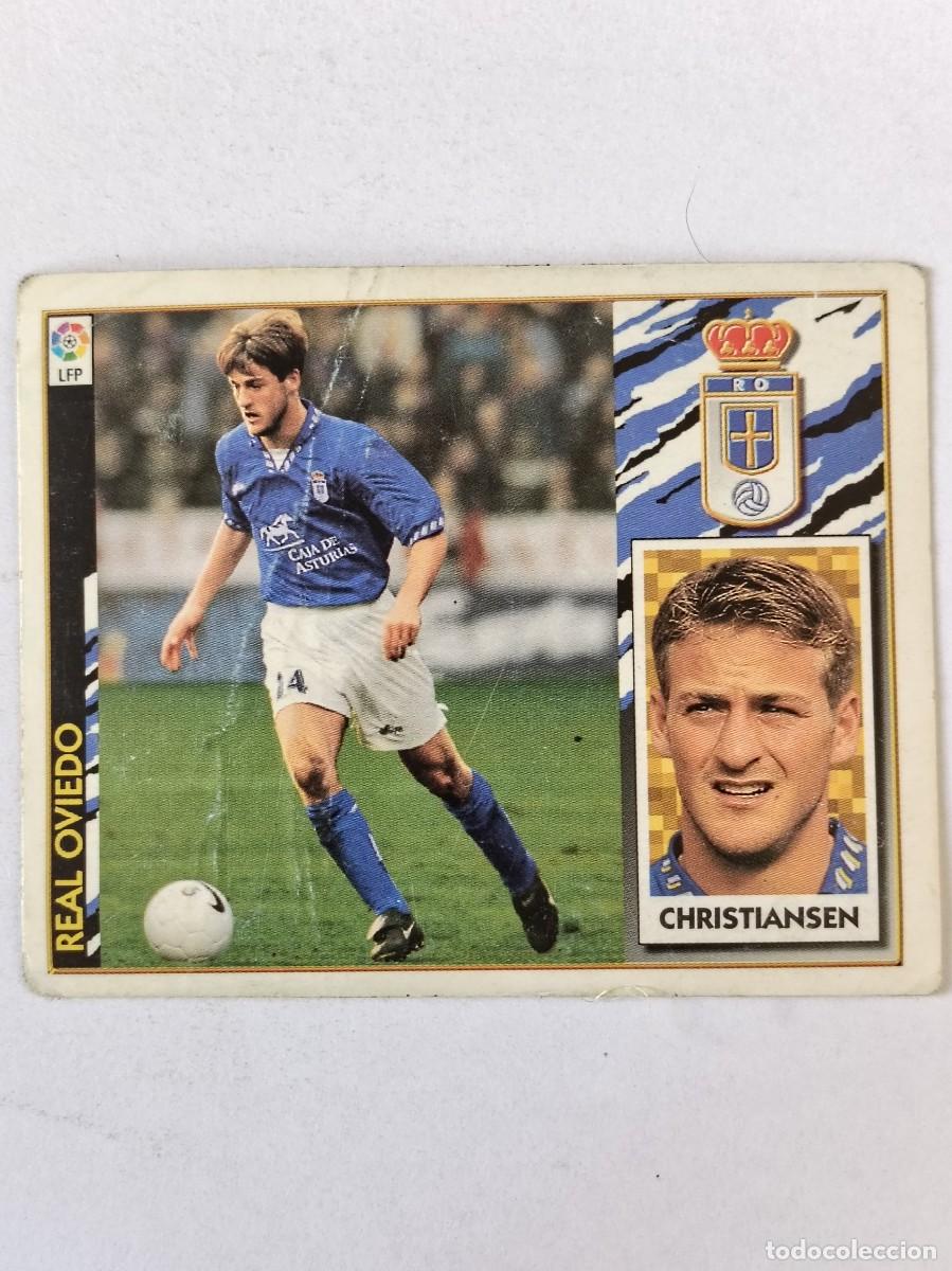 Cromos de F&uacute;tbol: CHRISTIANSEN REAL OVIEDO 97/98 ESTE