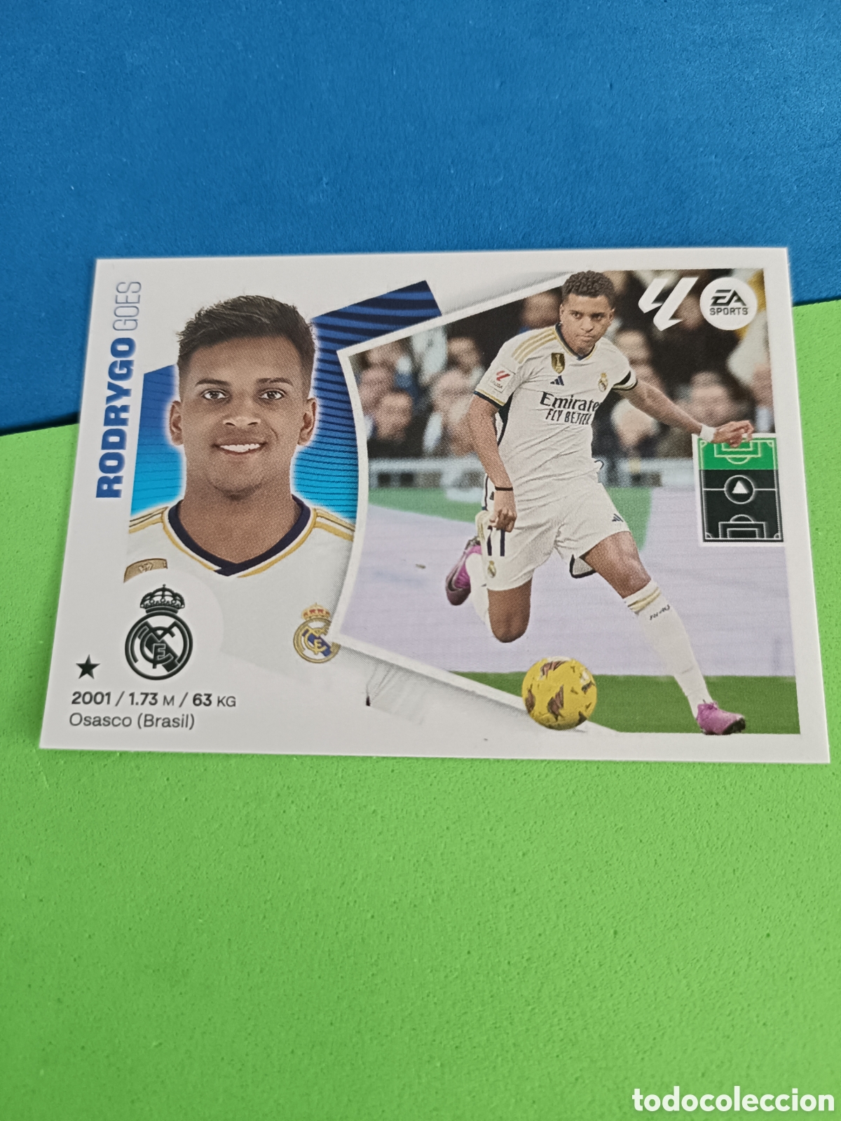 Cromos de F&uacute;tbol: Panini cromos stickers Liga este 2024 2025 24 25 - 20 Rodrygo Real Madrid