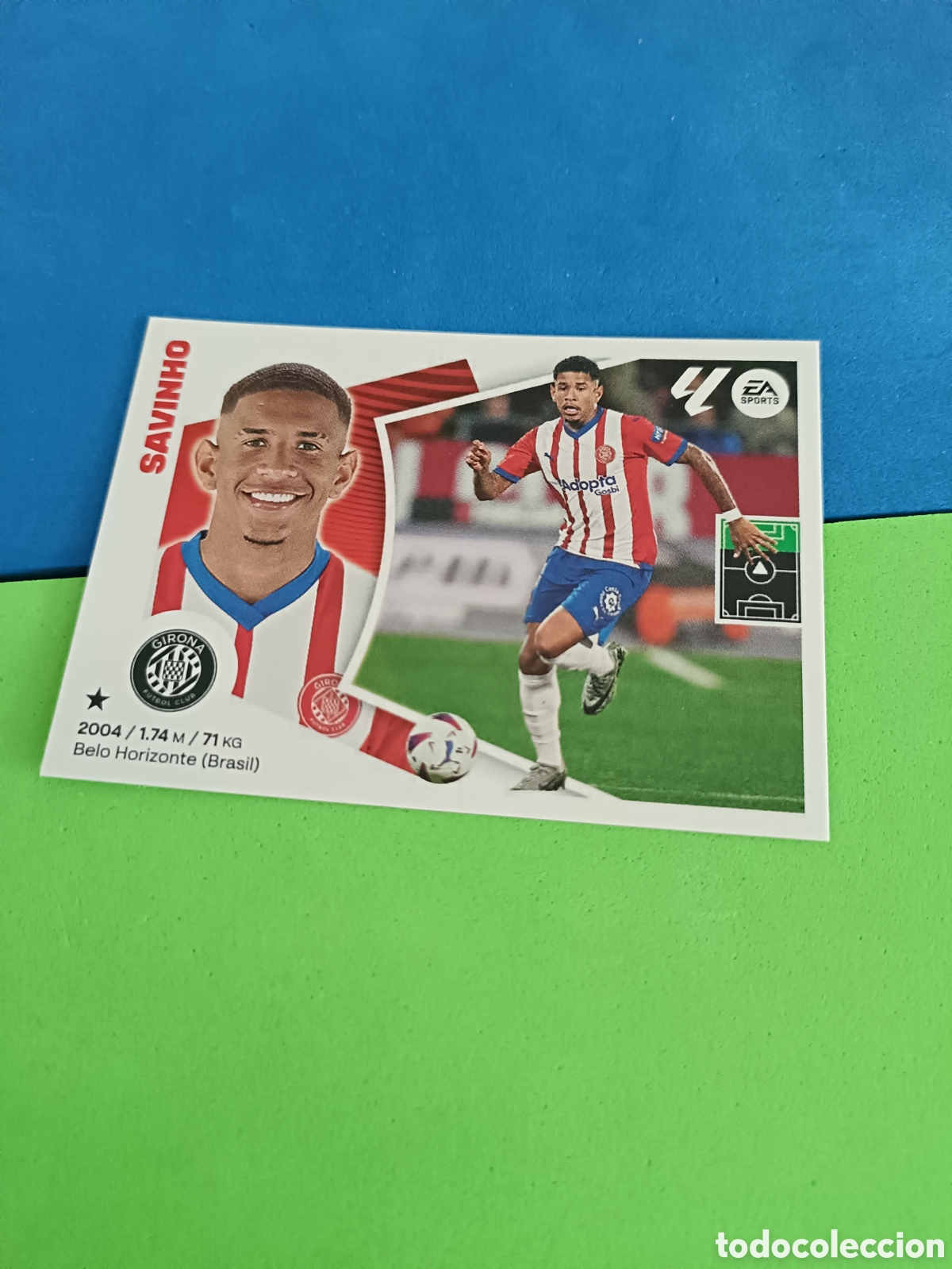 Cromos de F&uacute;tbol: Panini cromos stickers Liga este 2024 2025 24 25 - 18 Savinho Girona