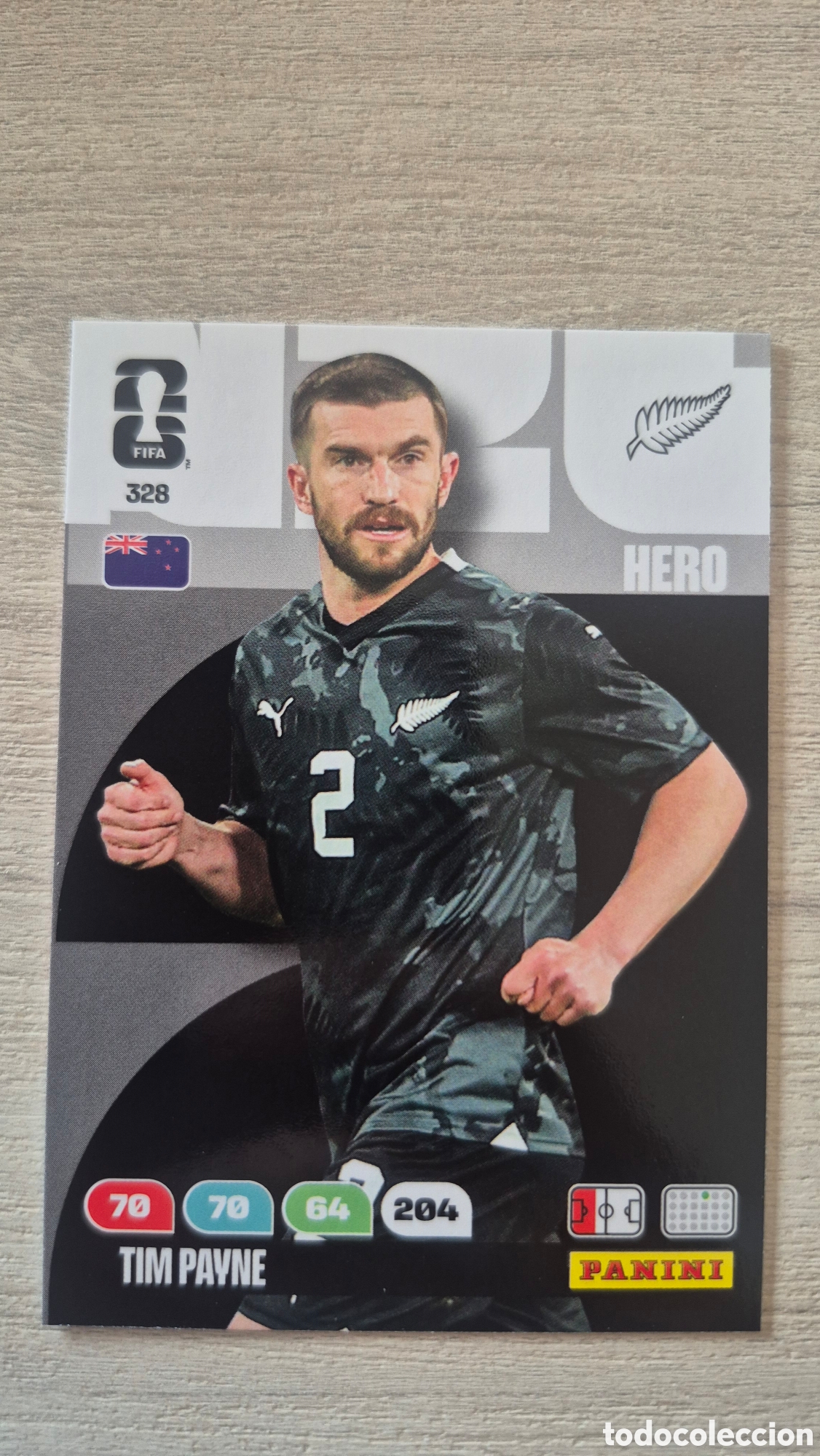 Football Stickers: N&deg;328 Nueva Zelanda Tim Payne Adrenalyn FIFA World Cup 26