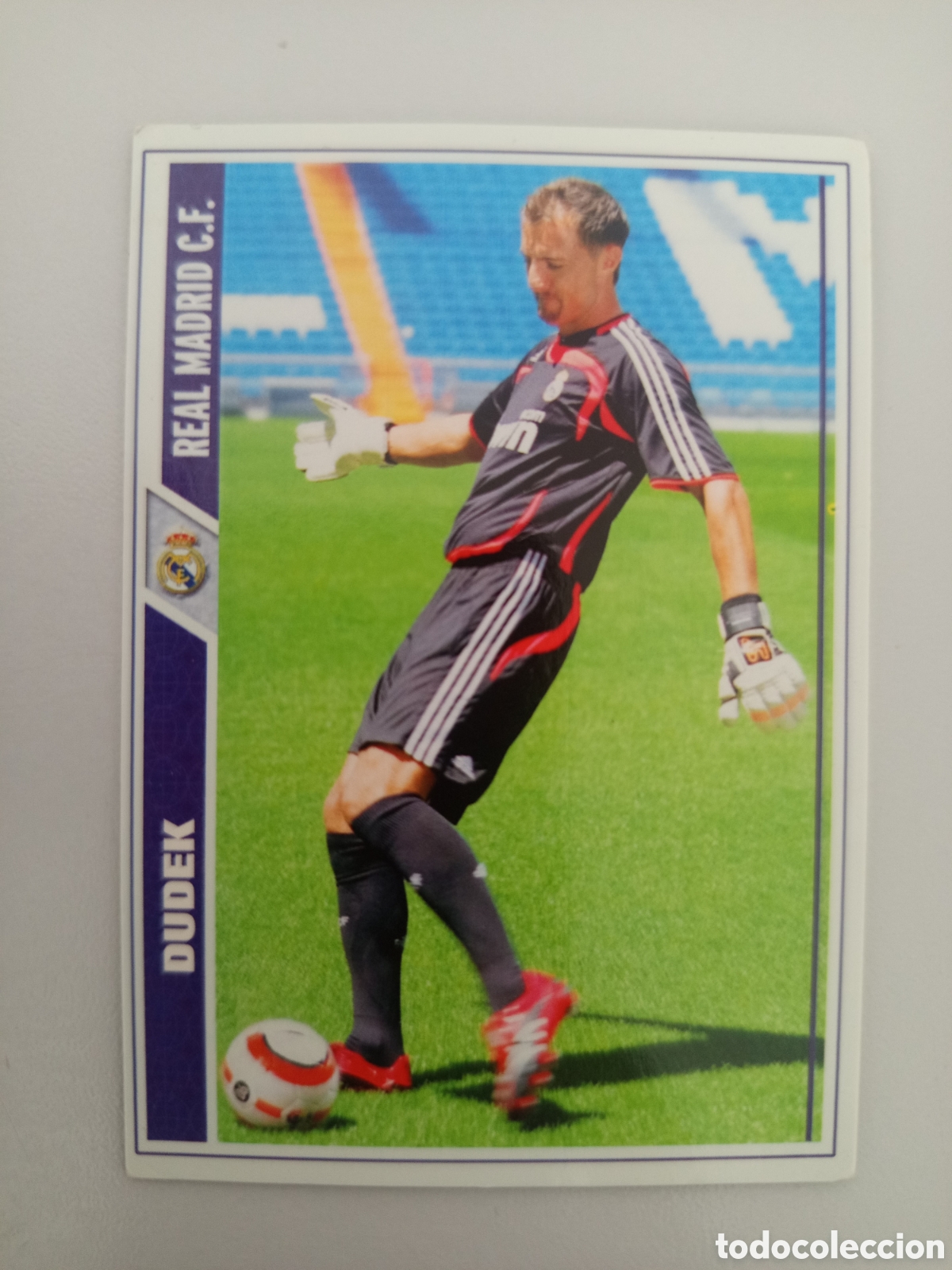 Football Stickers: ❇️ CROMO ⚽ DUDEK REAL MADRID 6 FICHAS LIGA 2008 07 08 2007 2008 MUNDICROMO ❇️