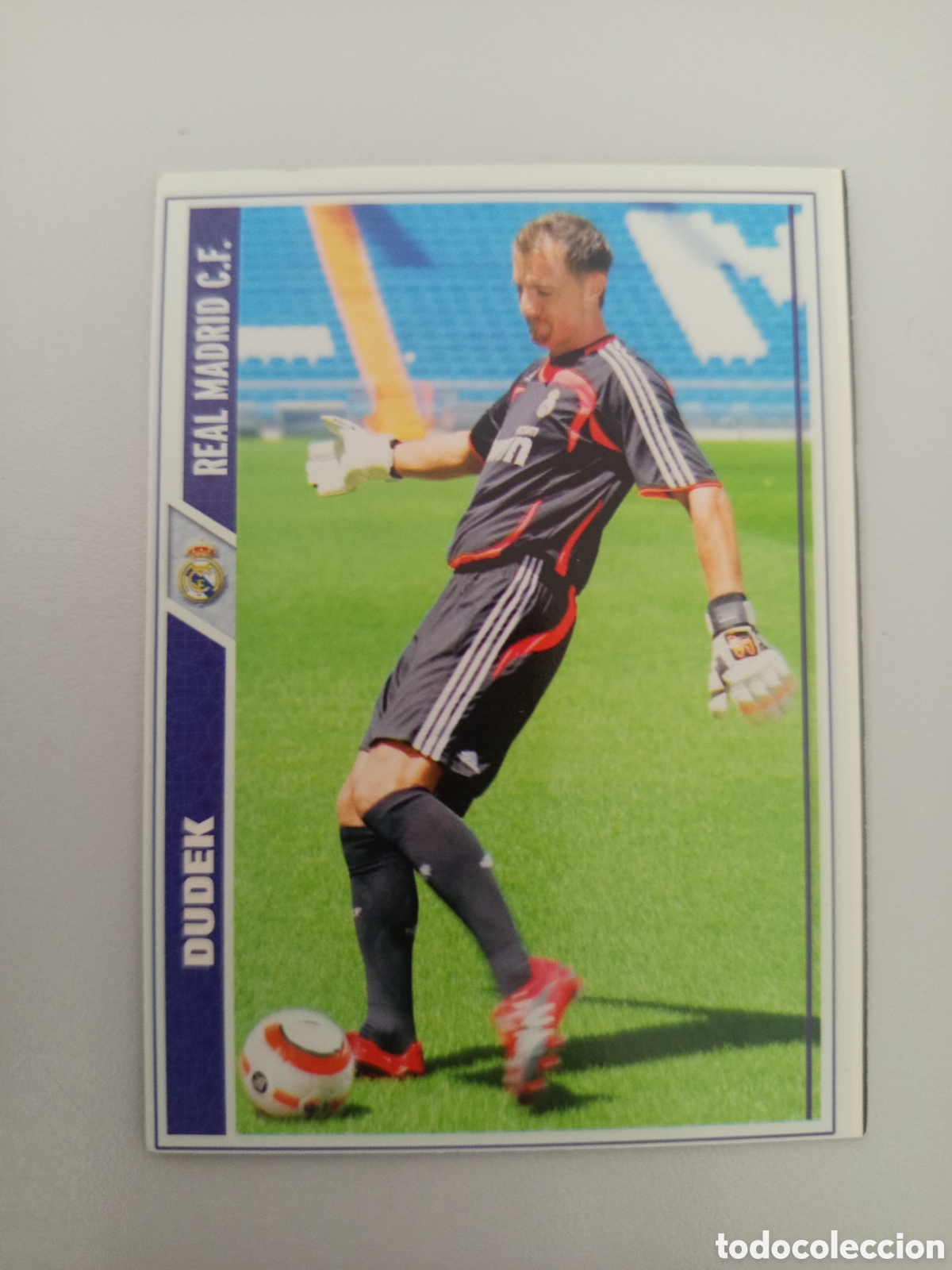 Cromos de F&uacute;tbol: ❇️ CROMO ⚽ DUDEK REAL MADRID 6 FICHAS LIGA 2008 07 08 2007 2008 MUNDICROMO ❇️