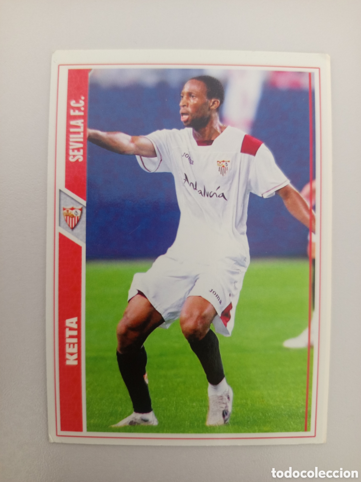 Cromos de F&uacute;tbol: ❇️ CROMO ⚽ KEITA SEVILLA FICHAS LIGA 2008 07 08 2007 2008 MUNDICROMO ❇️
