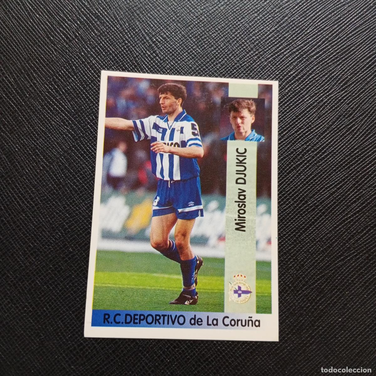 Cromos de F&uacute;tbol: 132 DJUKIC DEPORTIVO PANINI 1996 1997 CROMO FUTBOL LIGA 96 97 - SIN PEGAR - A190 PG33