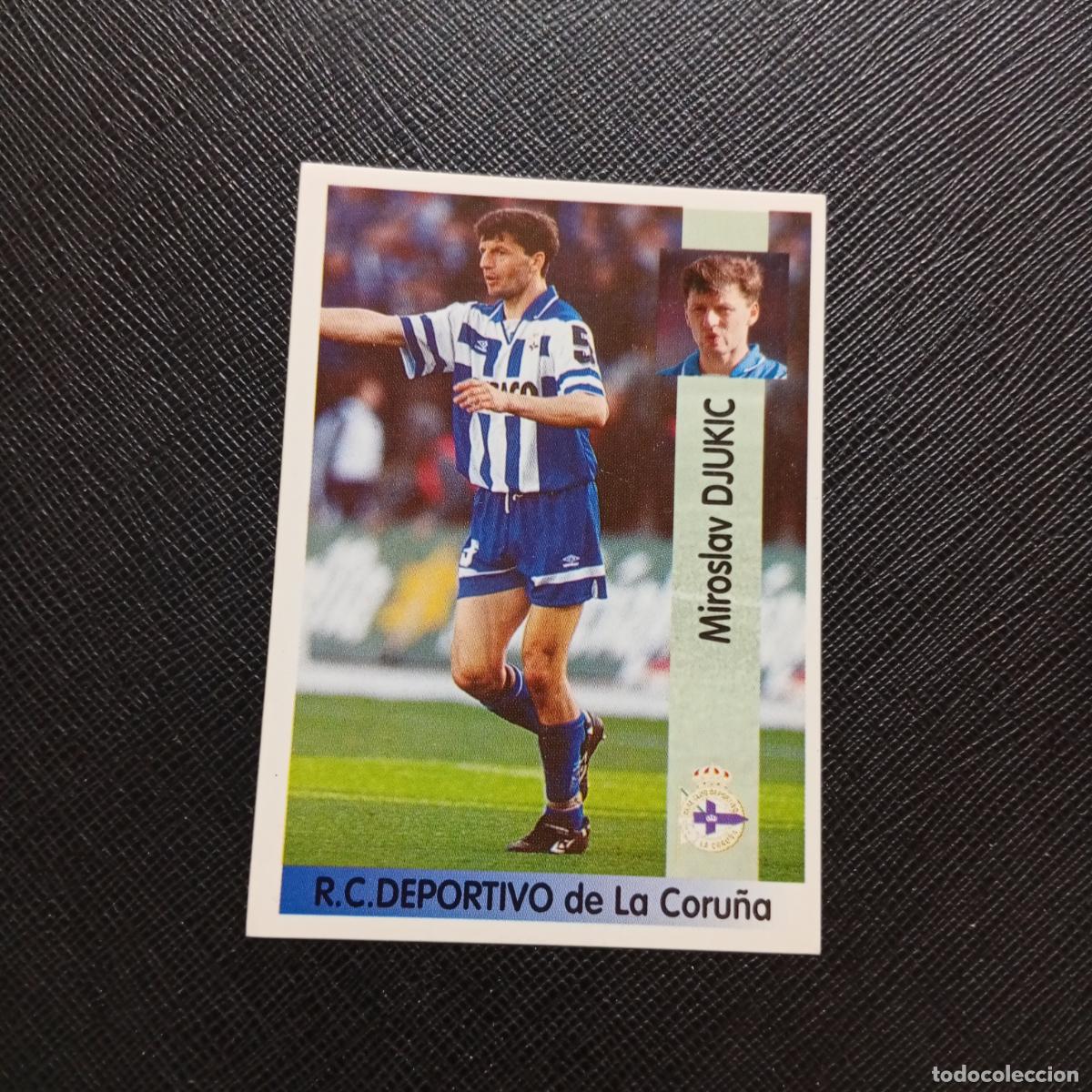 Cromos de F&uacute;tbol: 132 DJUKIC DEPORTIVO PANINI 1996 1997 CROMO FUTBOL LIGA 96 97 - SIN PEGAR - A190 PG33 B
