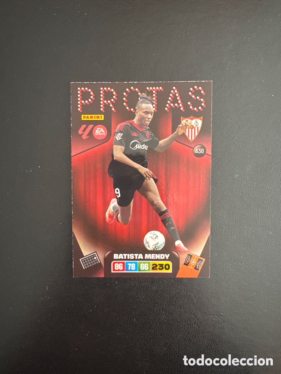 Cromos de F&uacute;tbol: BATISTA MENDY PROTAS NUMERO 436 ADRENALYN 2025 2026