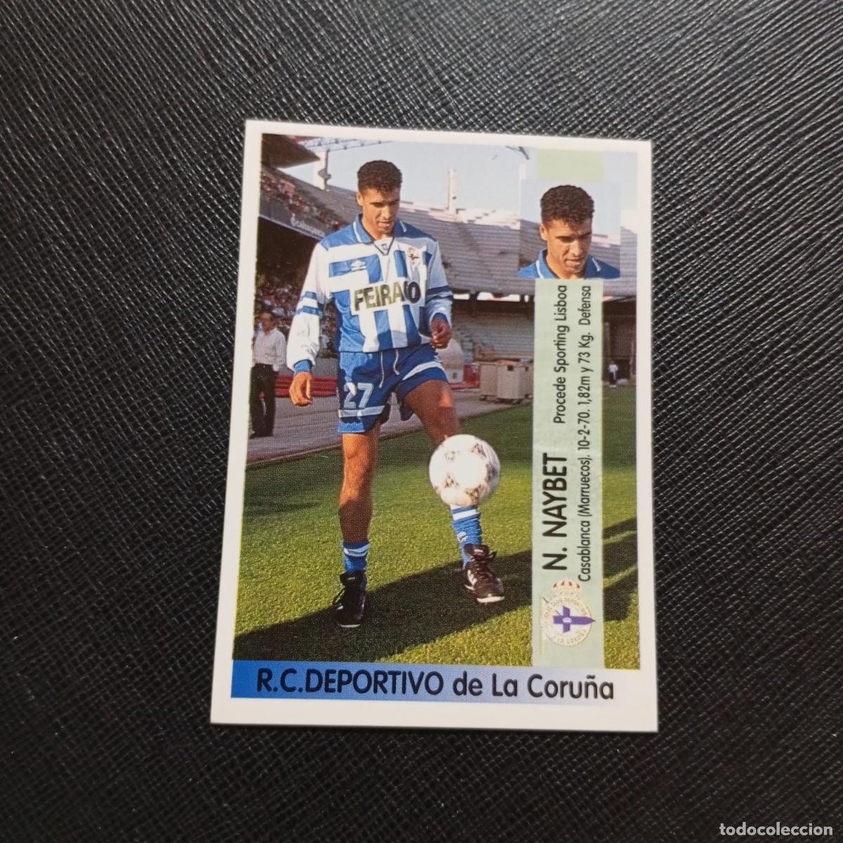 Cromos de F&uacute;tbol: 130A 130 NAYBET DEPORTIVO PANINI 1996 1997 CROMO FUTBOL LIGA 96 97 - SIN PEGAR - A190 PG35