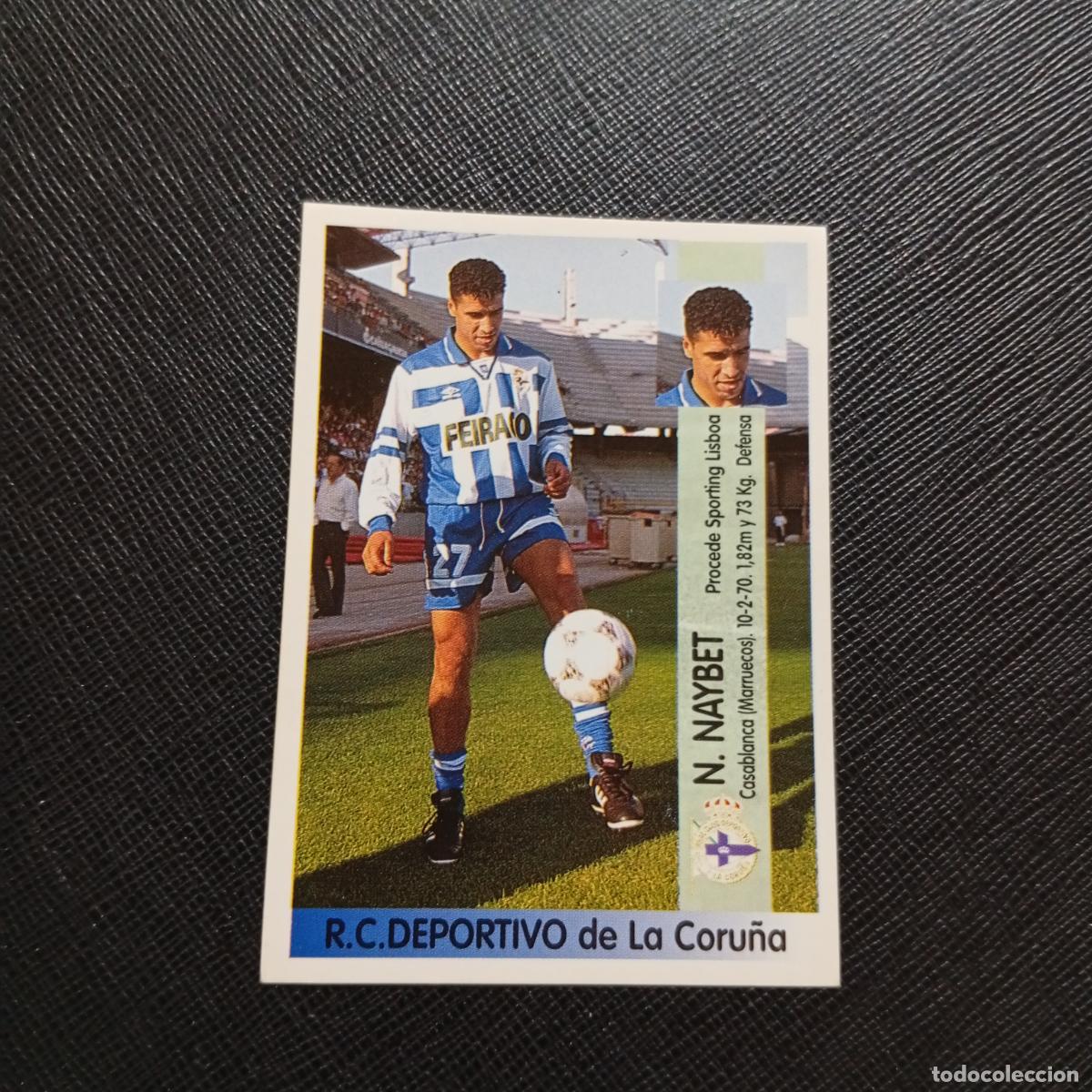 Cromos de F&uacute;tbol: 130A 130 NAYBET DEPORTIVO PANINI 1996 1997 CROMO FUTBOL LIGA 96 97 - SIN PEGAR - A190 PG36