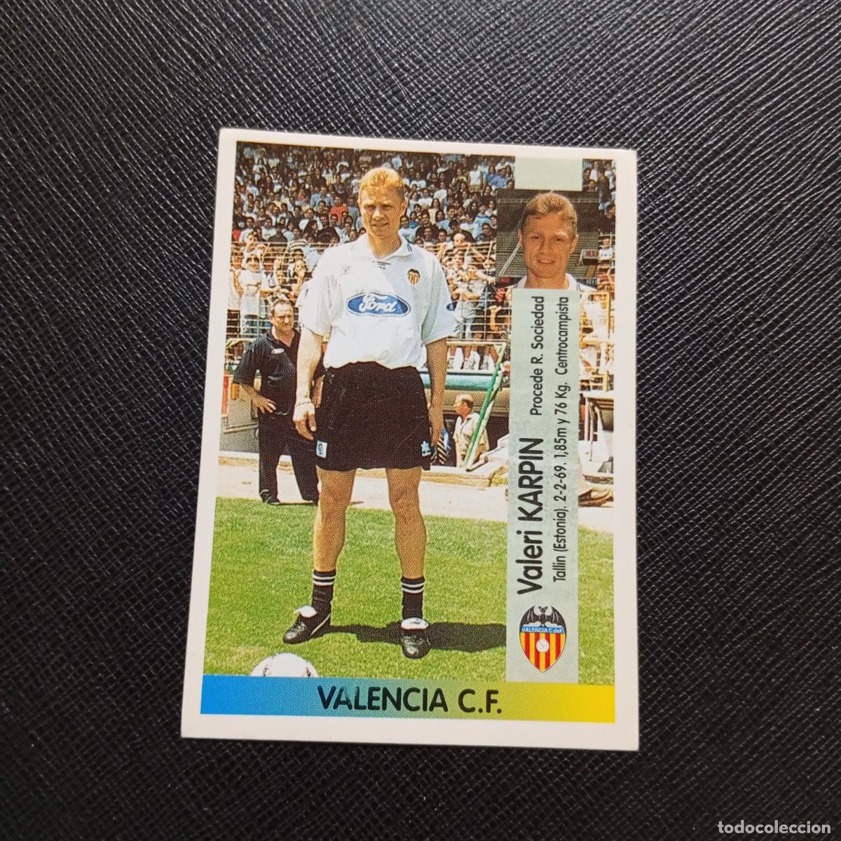 Cromos de F&uacute;tbol: 373 KARPIN VALENCIA PANINI 1996 1997 CROMO FUTBOL LIGA 96 97 - SIN PEGAR - A190 PG37