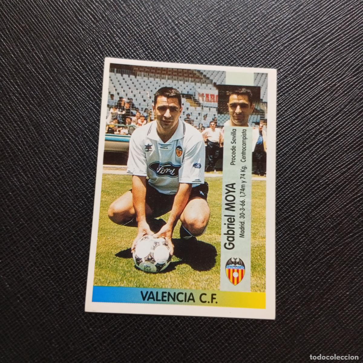 Cromos de F&uacute;tbol: 26A 26 MOYA VALENCIA PANINI 1996 1997 CROMO FUTBOL LIGA 96 97 - SIN PEGAR - A190 PG52