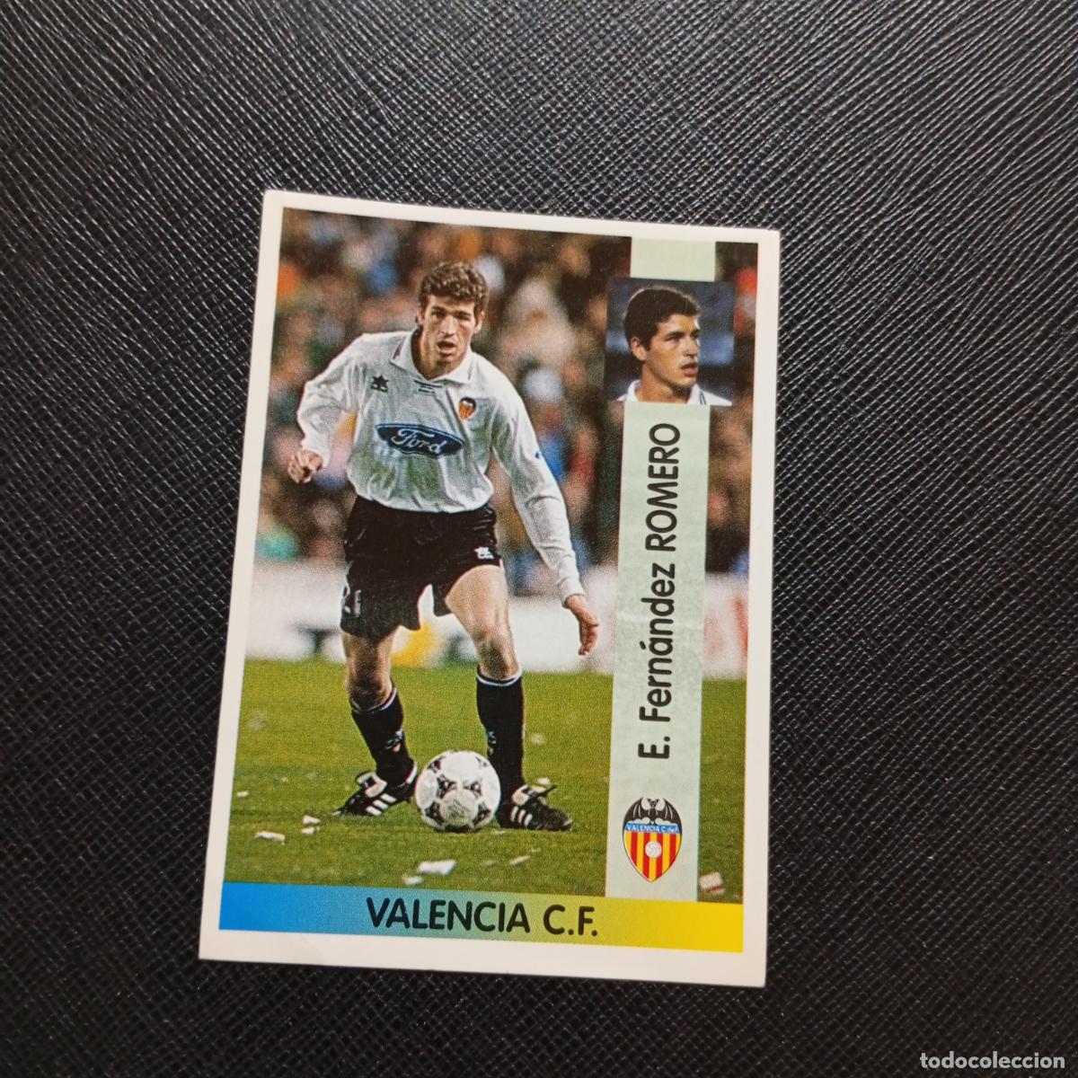 Cromos de F&uacute;tbol: 24 ROMERO VALENCIA PANINI 1996 1997 CROMO FUTBOL LIGA 96 97 - SIN PEGAR - A190 PG52